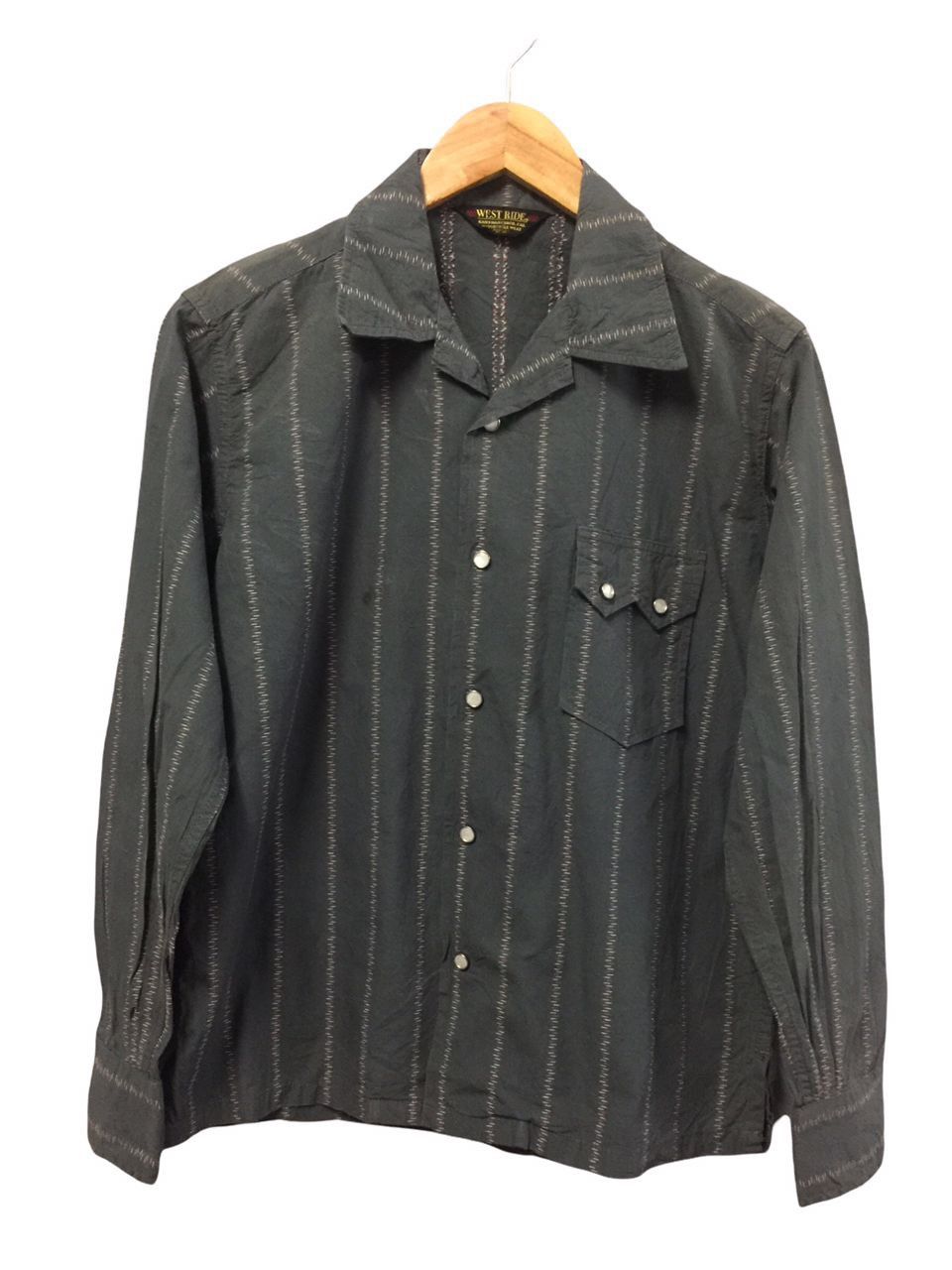 WEST RIDE WEST RIDE - Motorcyclist L/S Western Shirts Size US XS / EU 42 / 0 - 2 Thumbnail