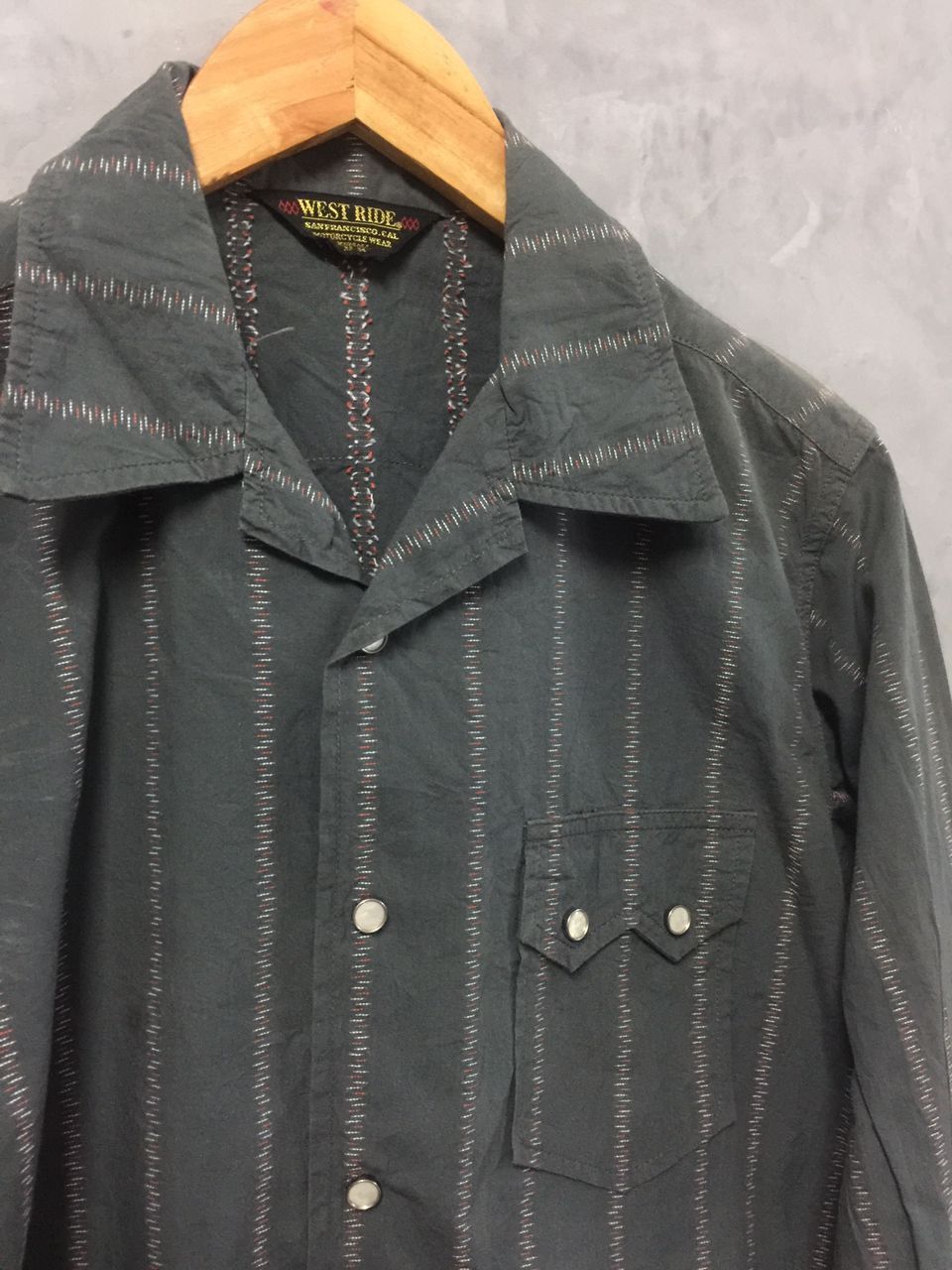 WEST RIDE WEST RIDE - Motorcyclist L/S Western Shirts Size US XS / EU 42 / 0 - 4 Thumbnail