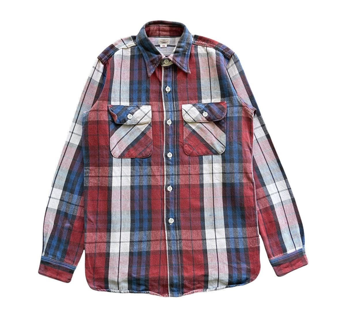 Mister Freedom × Warehouse Vintage Warehouse Japan Buffalo Flannel Size US M / EU 48-50 / 2 - 1 Thumbnail