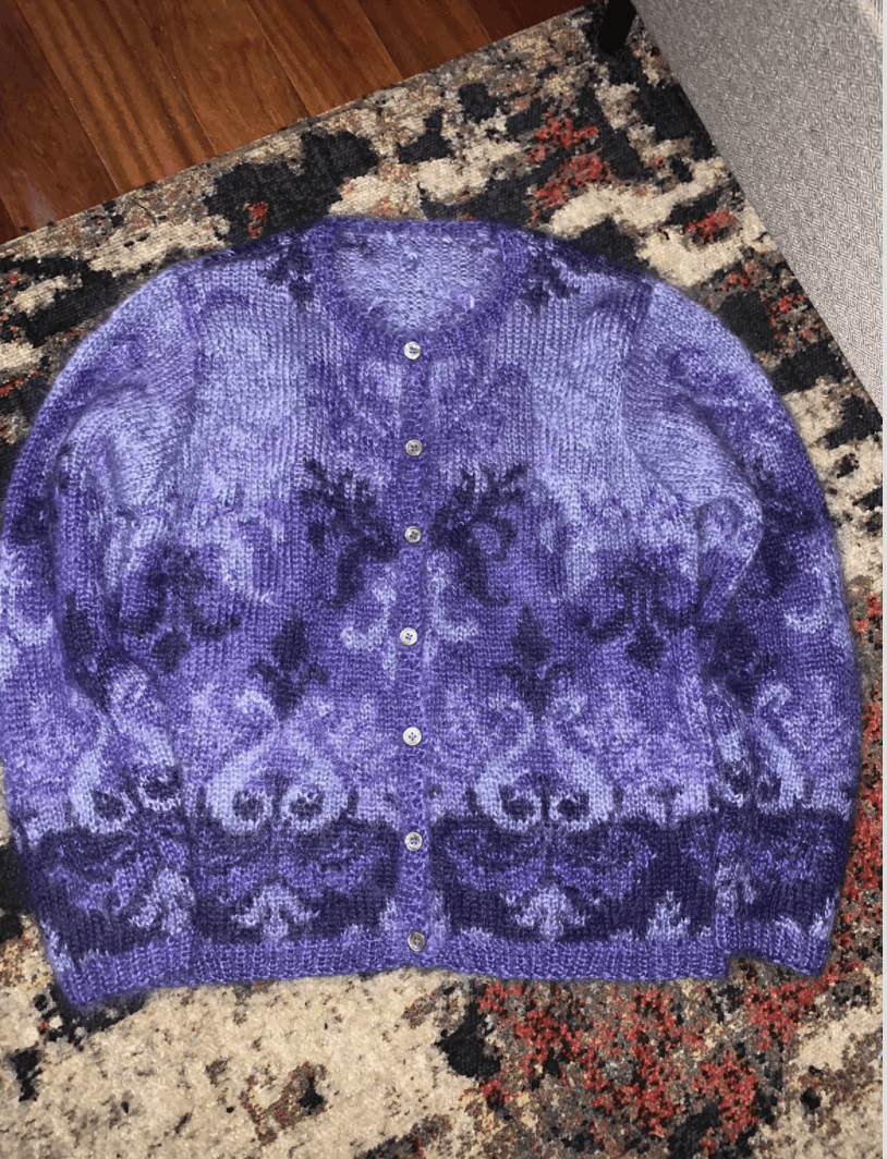 Japanese Brand RARE vintage mohair cardigan sweater Size US M / EU 48-50 / 2 - 1 Thumbnail