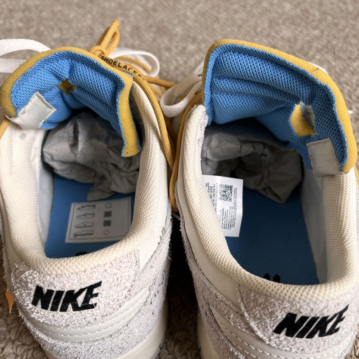 Nike Off White X Nike Dunk Low lot 34 Size US 9 / EU 42 - 5 Thumbnail