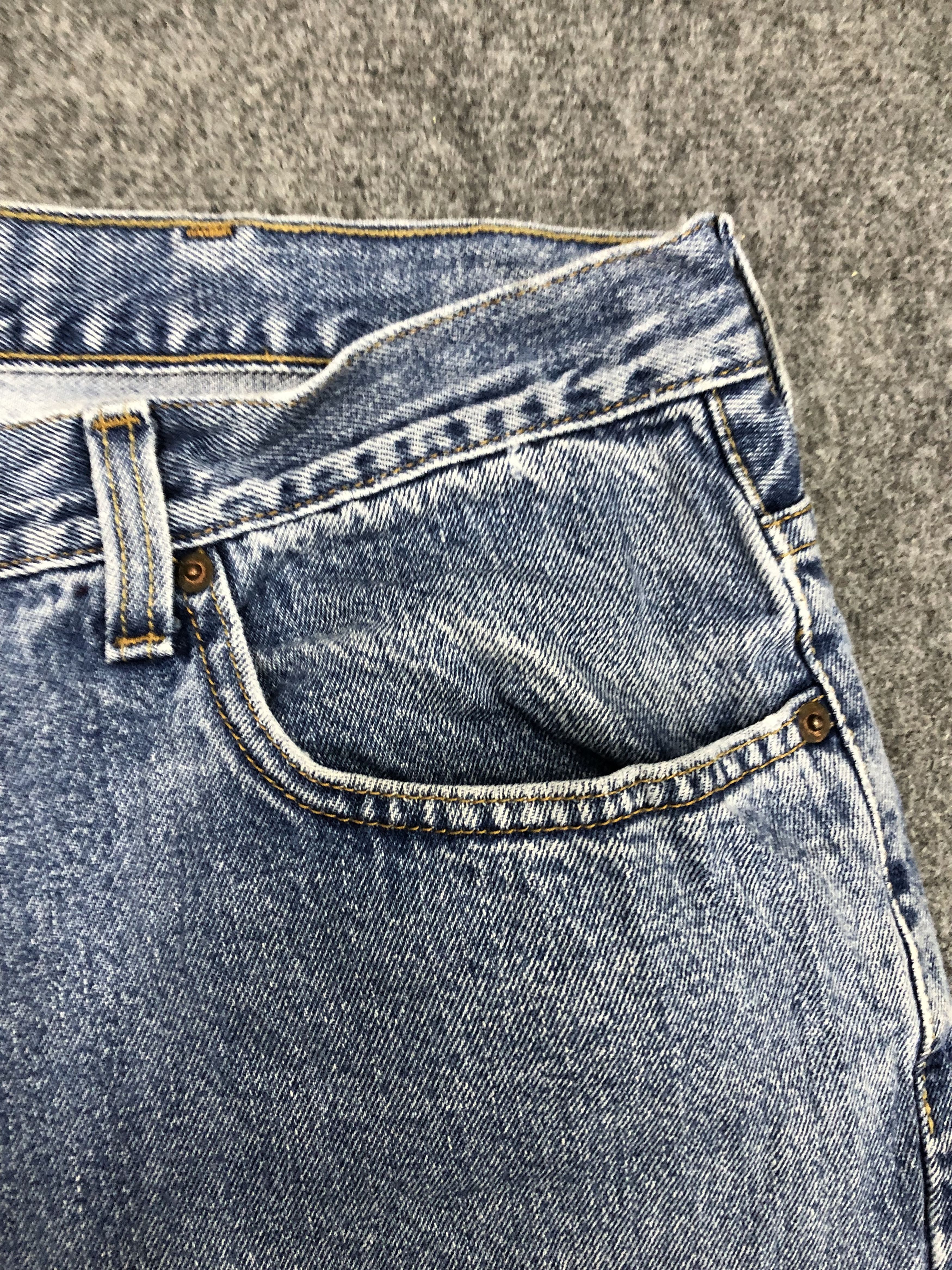 Levi's Vintage Levis 550 Relaxed Fit Big Sized Denim DP1121 Size US 41 - 7 Thumbnail