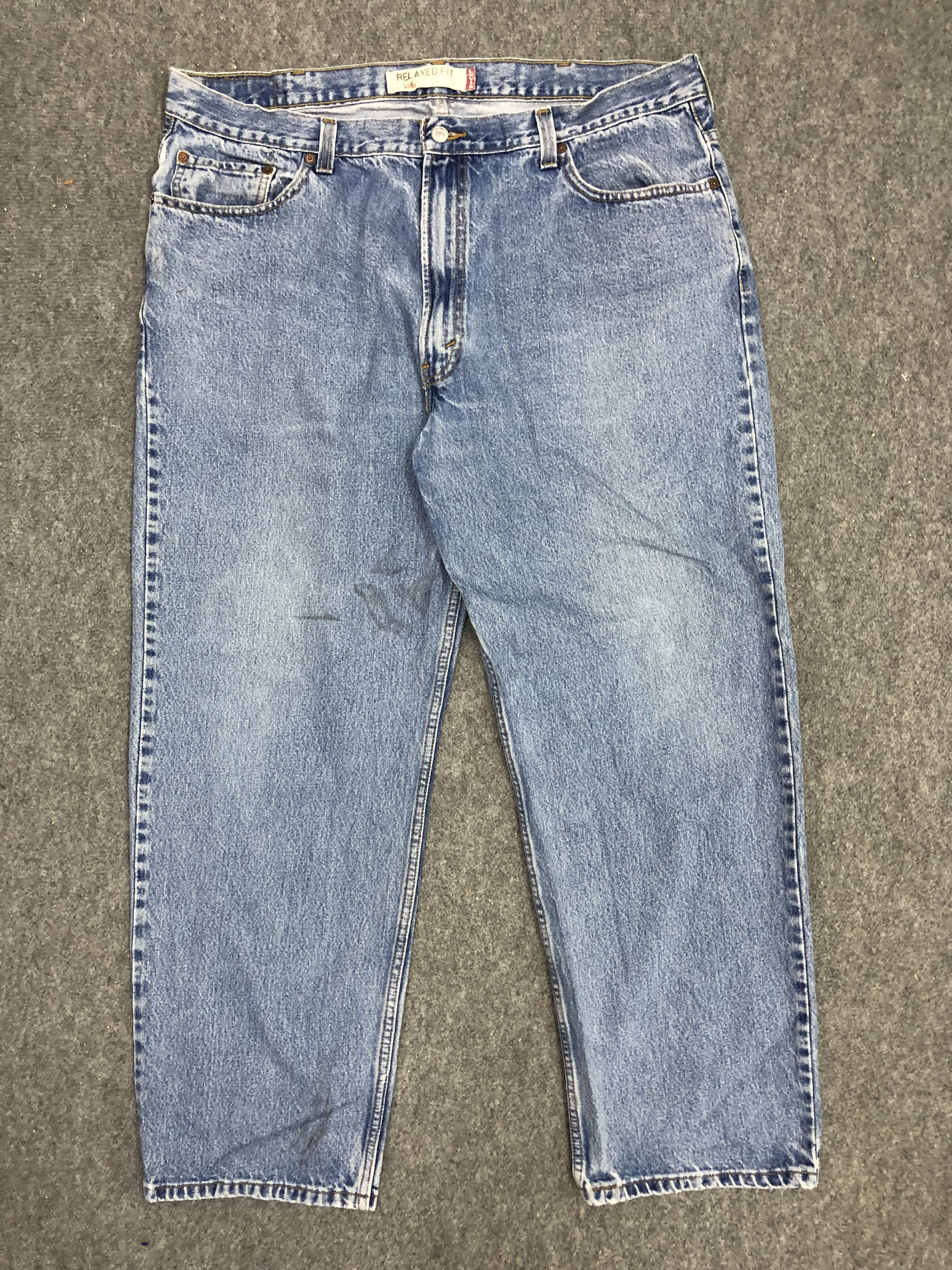 Levi's Vintage Levis 550 Relaxed Fit Big Sized Denim DP1121 Size US 41 - 1 Thumbnail