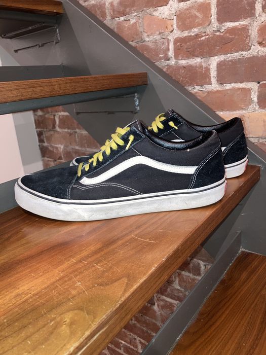 Yellow laces sales for vans