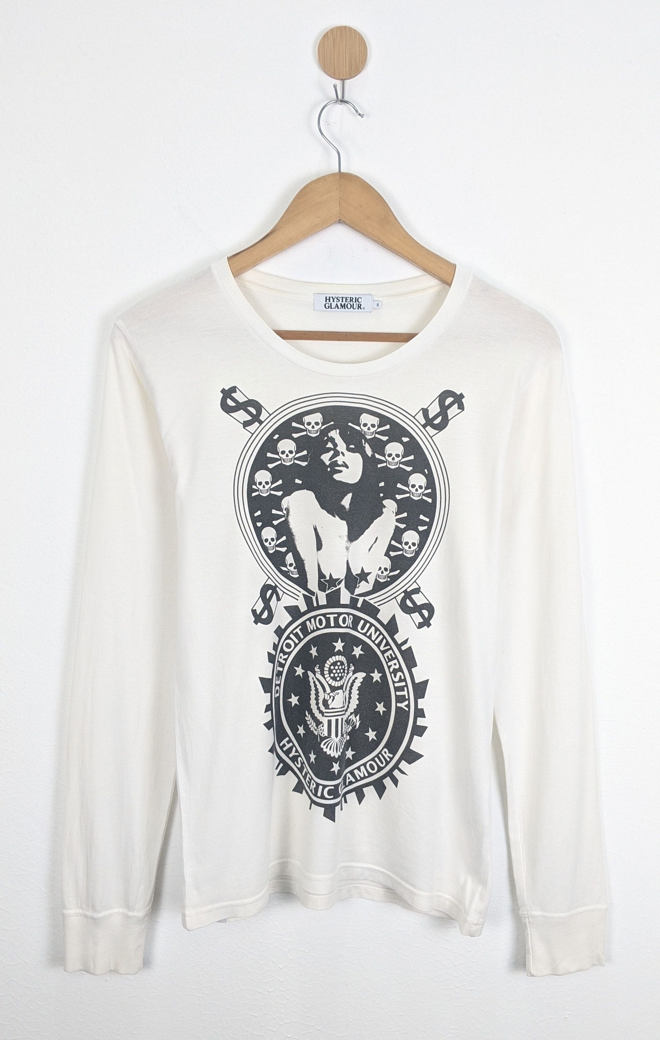 HYSTERIC GLAMOUR DETROIT ROCK 長袖Tシャツ