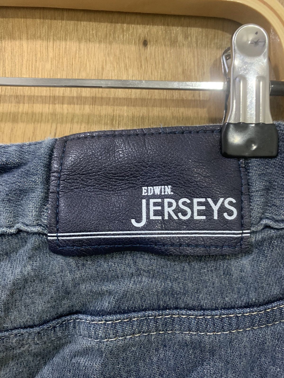 Edwin EDWIN JERSEYS Vintage 60s Stretch Elastic Biker Denim Jeans Size US 30 / EU 46 - 15 Thumbnail