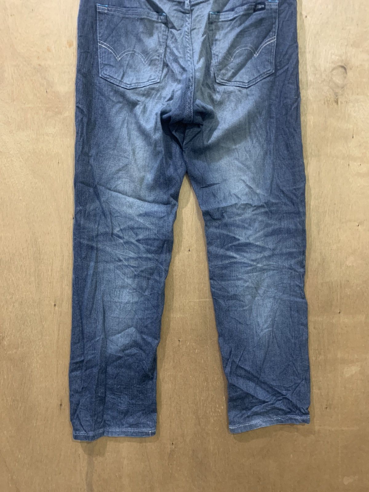 Edwin EDWIN JERSEYS Vintage 60s Stretch Elastic Biker Denim Jeans Size US 30 / EU 46 - 11 Thumbnail