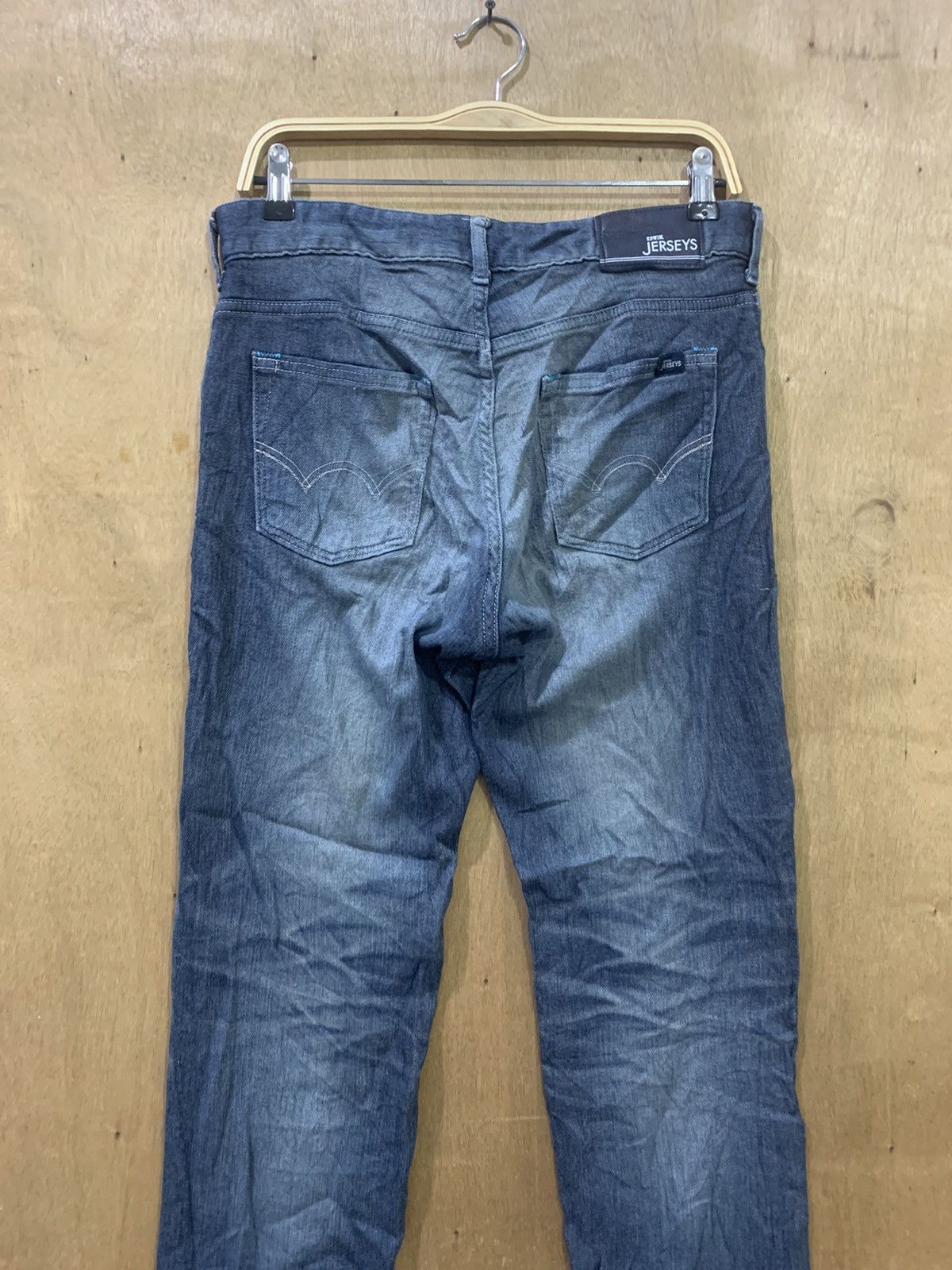 Edwin EDWIN JERSEYS Vintage 60s Stretch Elastic Biker Denim Jeans Size US 30 / EU 46 - 10 Thumbnail