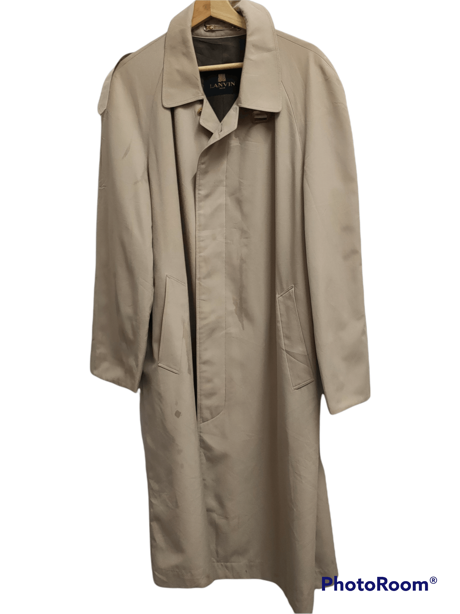 Lanvin LANVIN vintage trench coat beige large Size US M / EU 48-50 / 2 - 1 Thumbnail