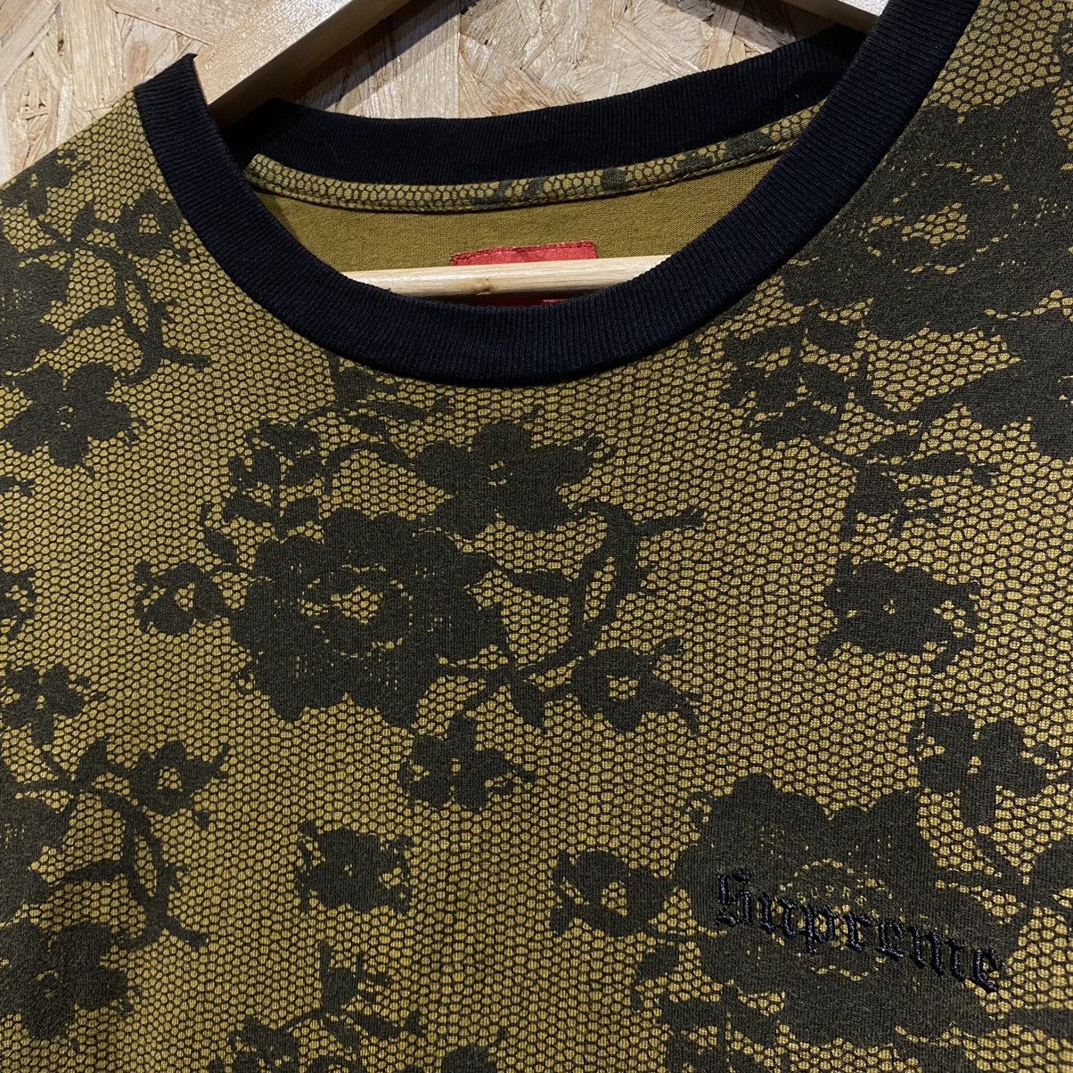 Supreme Supreme Lace Embroided Longsleeve Tee Size US L / EU 52-54 / 3 - 3 Thumbnail