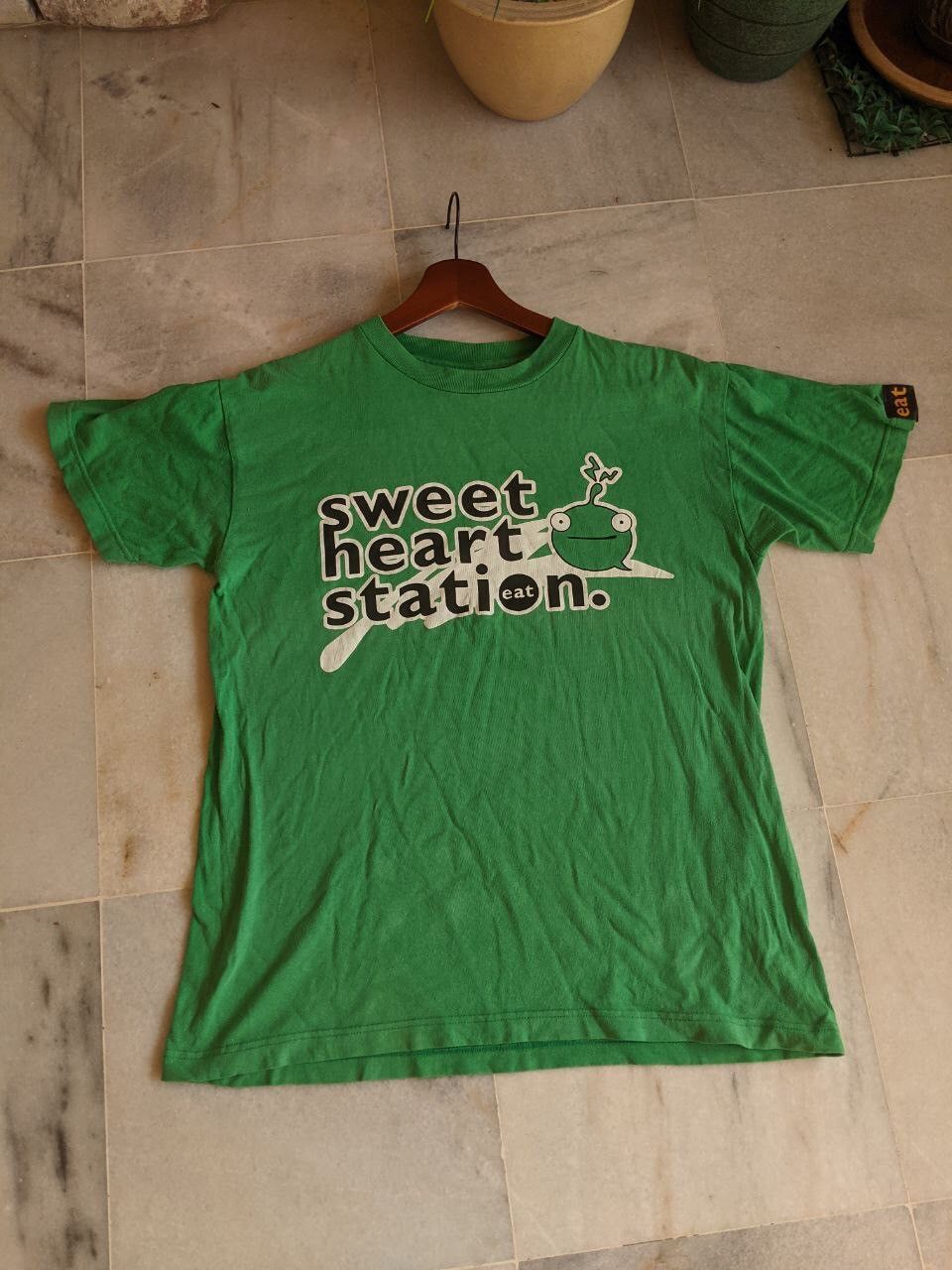 Anime Vintage Sweet Heart Eat Station Commercial Tee x Anima Size US M / EU 48-50 / 2 - 2 Thumbnail