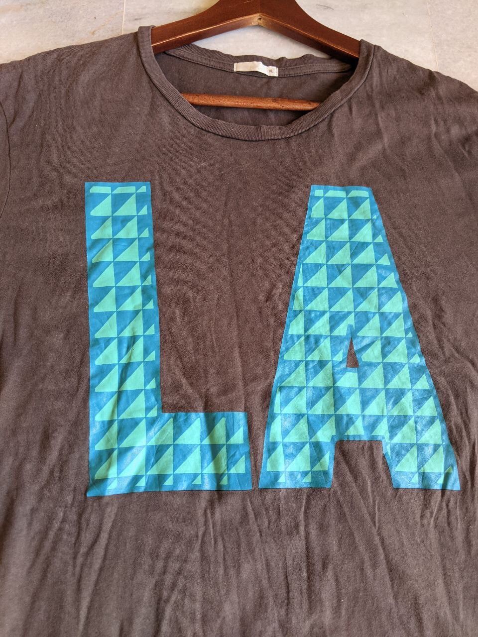 Los Angeles Apparel Vintage Los Angeles Tee x GU Japanese Brand Size US XL / EU 56 / 4 - 9 Thumbnail