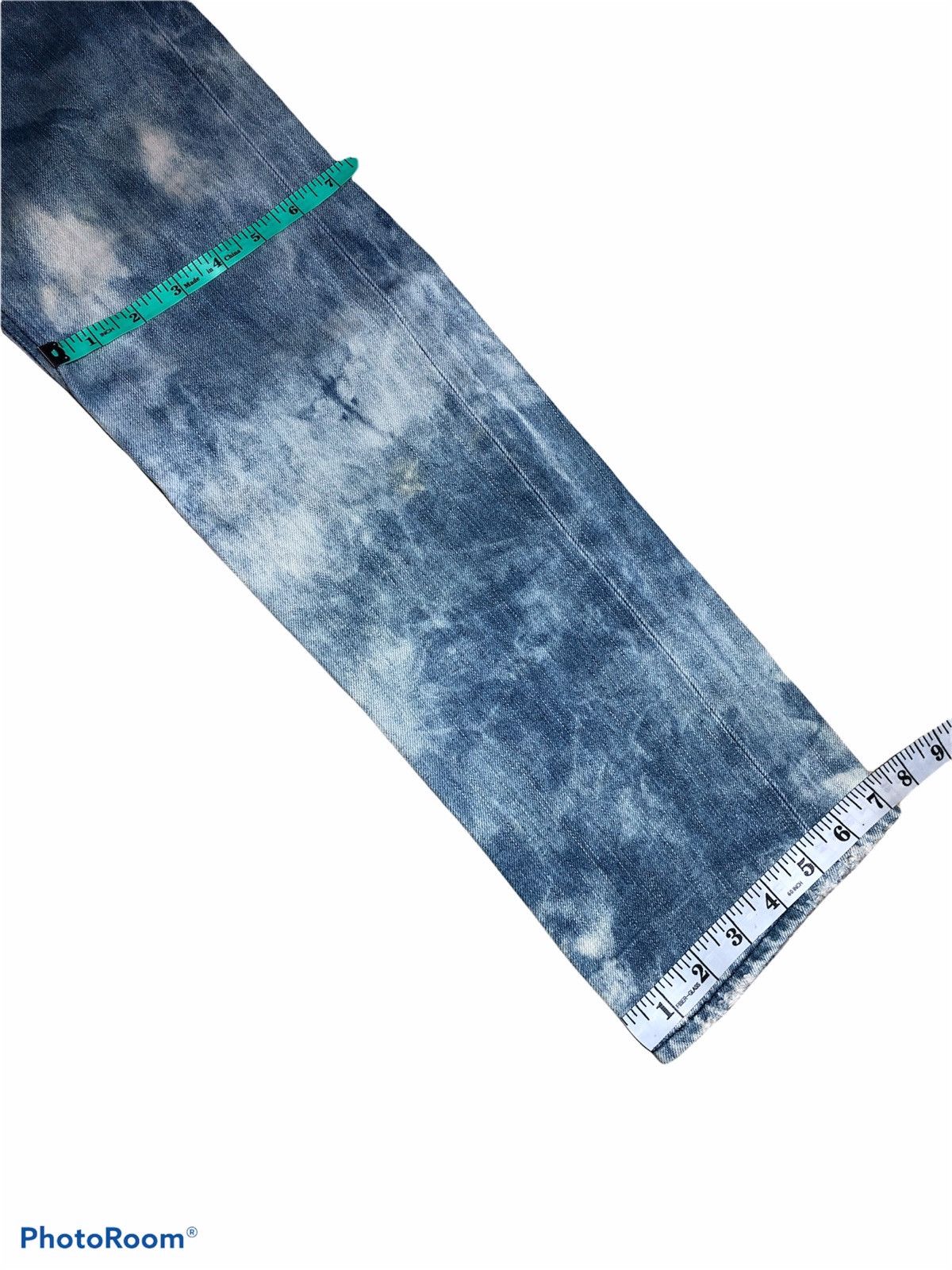 Designer CHIRI BOY DISTRESSED BLEACH DENIM Size US 34 / EU 50 - 8 Thumbnail