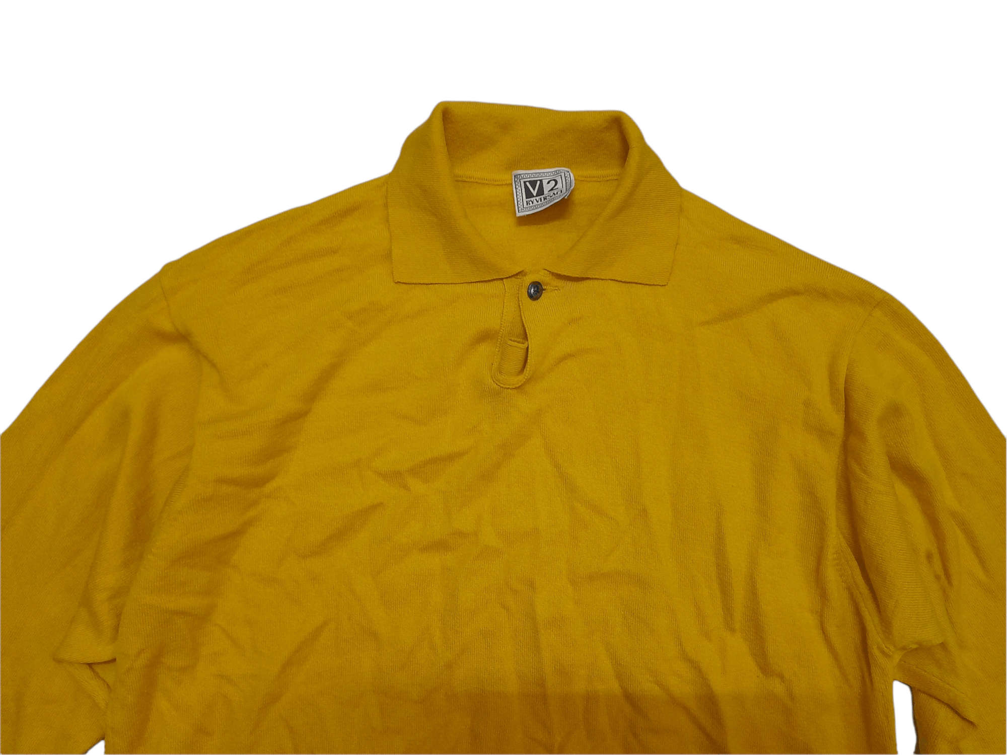 Versace V2 VERSACE Sweater Polo (D751) Size US M / EU 48-50 / 2 - 3 Thumbnail