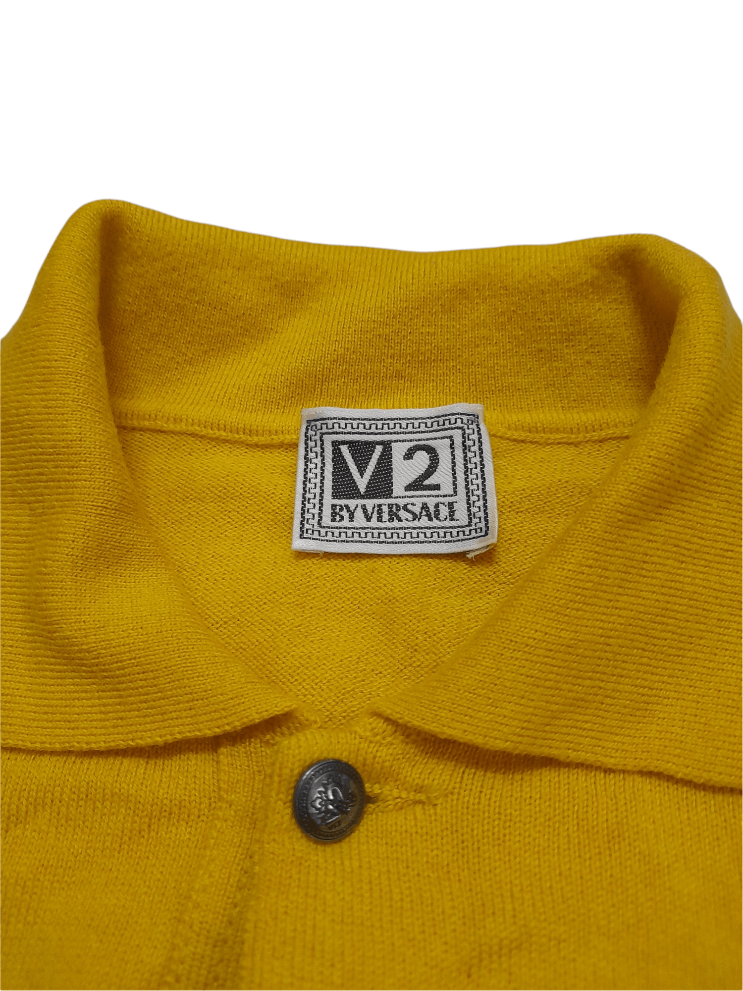 Versace V2 VERSACE Sweater Polo (D751) Size US M / EU 48-50 / 2 - 4 Thumbnail