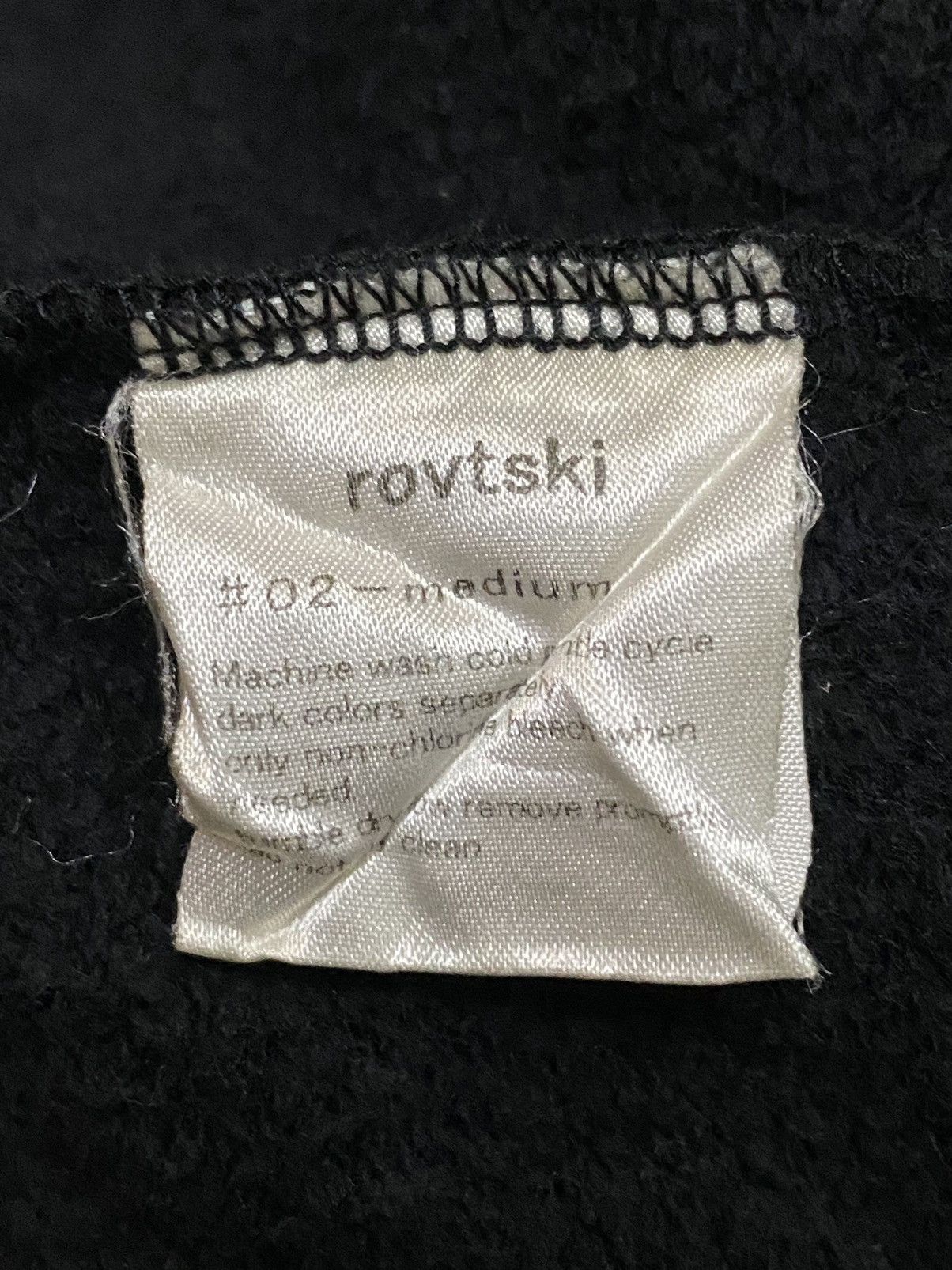 Designer × Japanese Brand ROVTSKI Long Zipper Jacket Hoodie Size US M / EU 48-50 / 2 - 9 Thumbnail