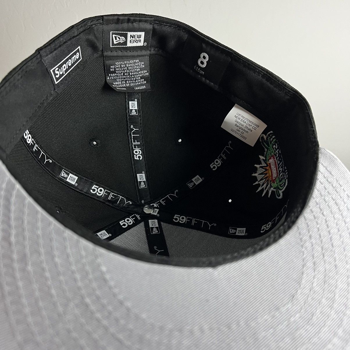 Hat × New Era × Supreme Supreme Box Logo New Era Fitted