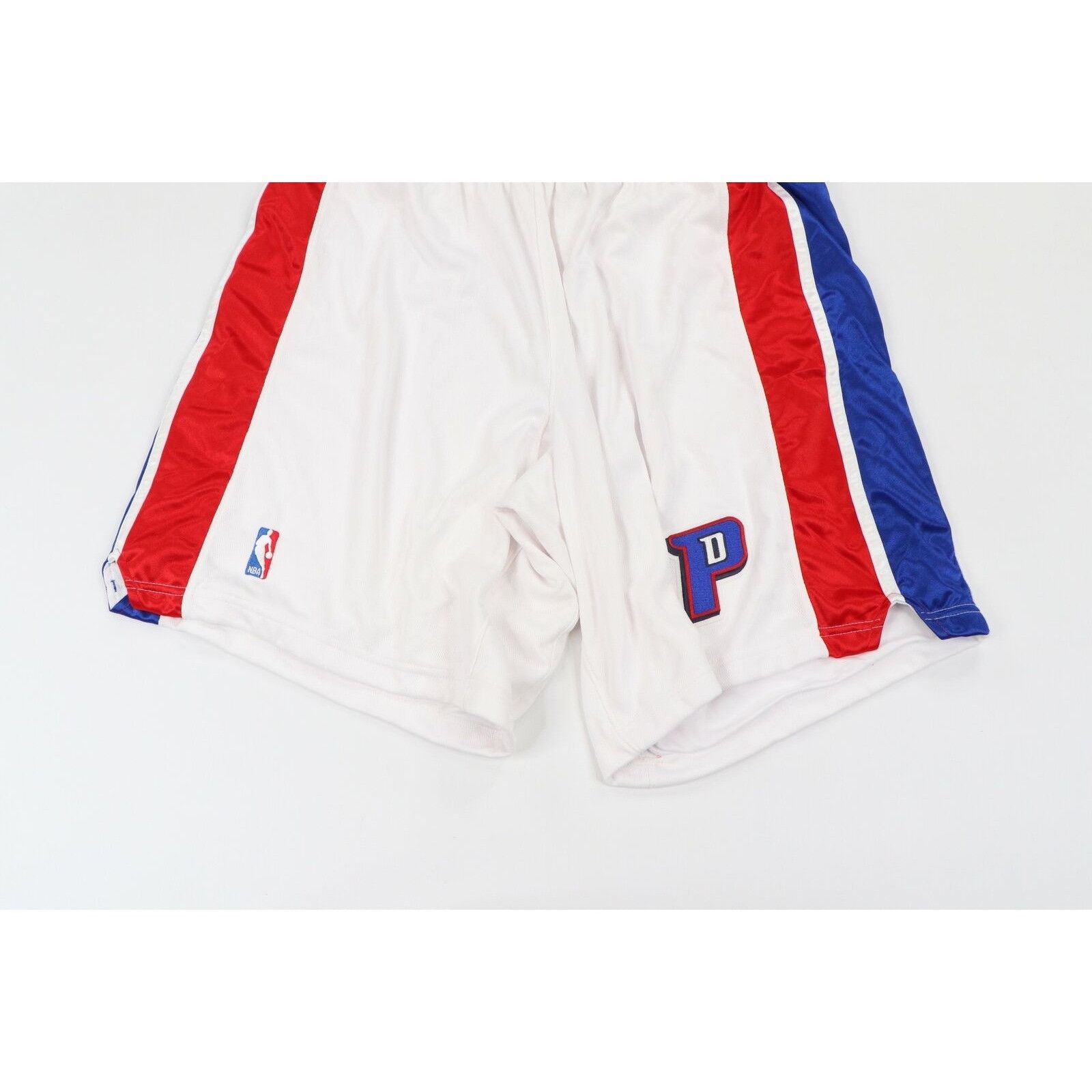 Adidas Adidas NBA Detroit Pistons Basketball Pro Cut Game Shorts Size US 38 / EU 54 - 3 Thumbnail
