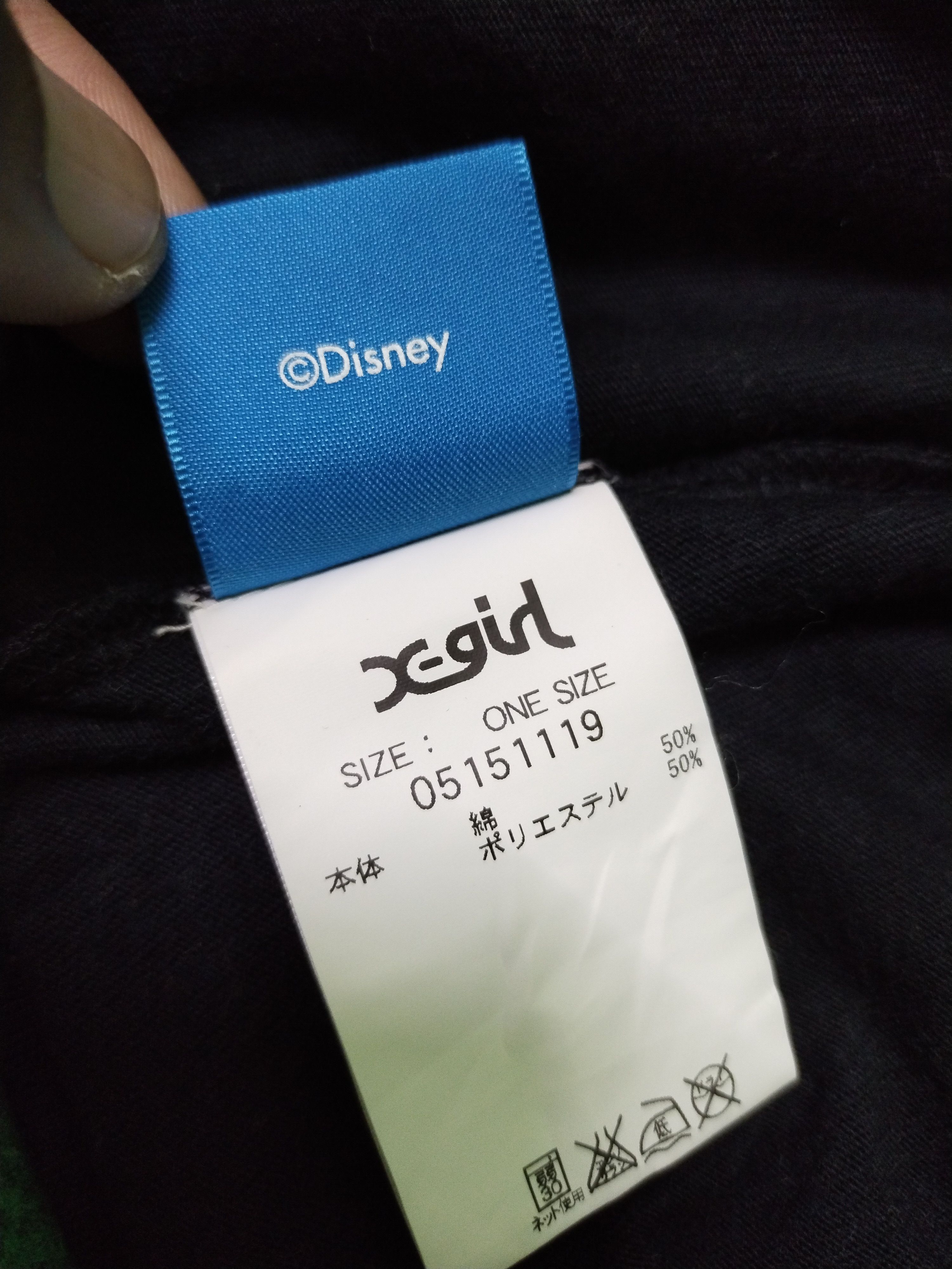 Japanese Brand Vintage T Shirt X-Girl x Disney Mickey Mouse Super Rare Size US M / EU 48-50 / 2 - 8 Thumbnail