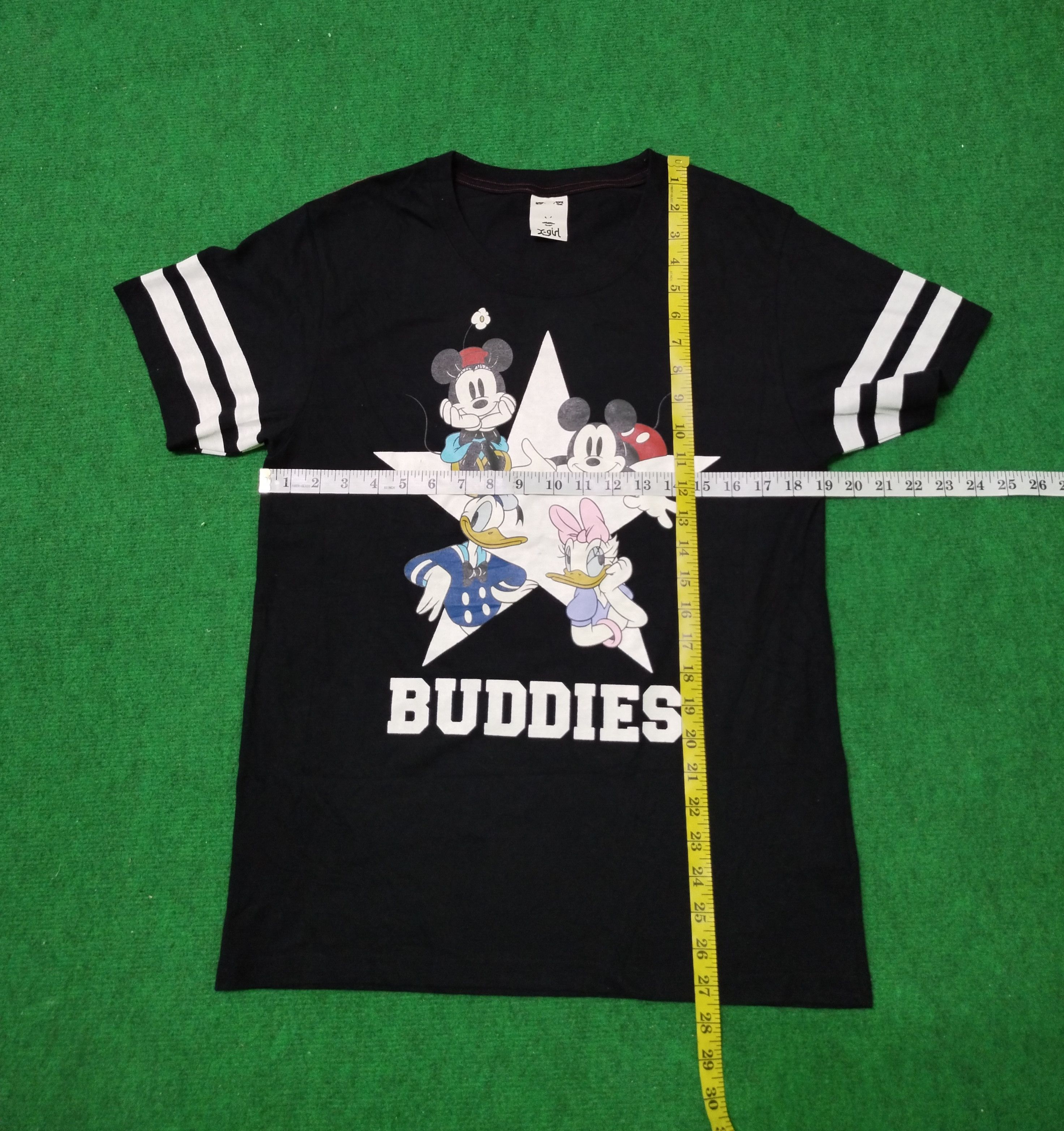 Japanese Brand Vintage T Shirt X-Girl x Disney Mickey Mouse Super Rare Size US M / EU 48-50 / 2 - 11 Thumbnail