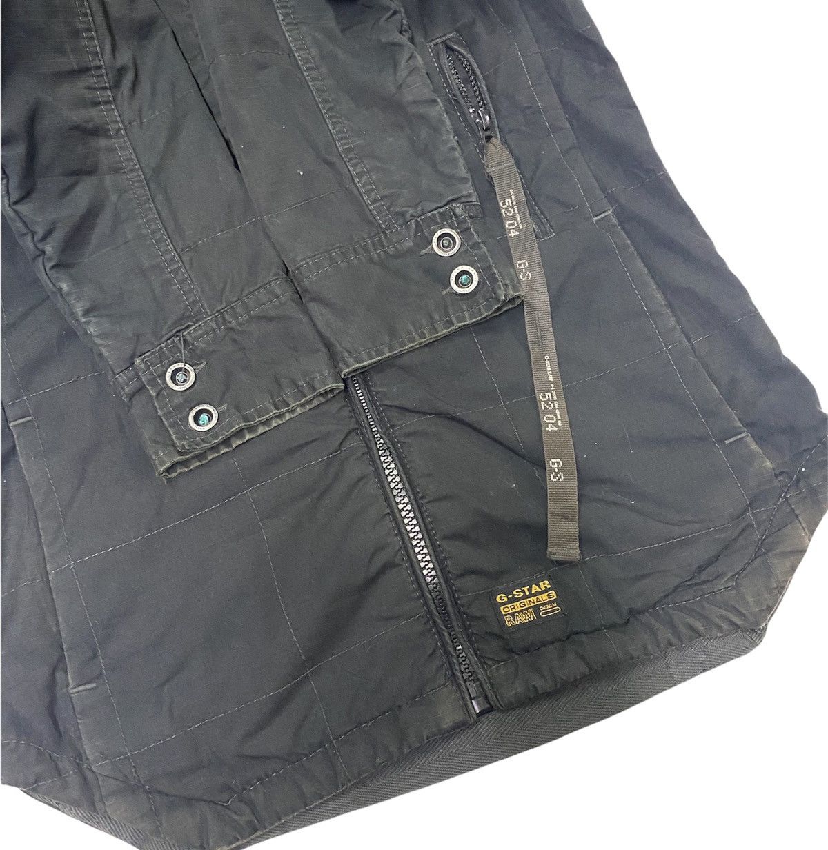 G-Star G star Quilted Hoodie Zipper Jacket (S) Size US S / EU 44-46 / 1 - 10 Thumbnail