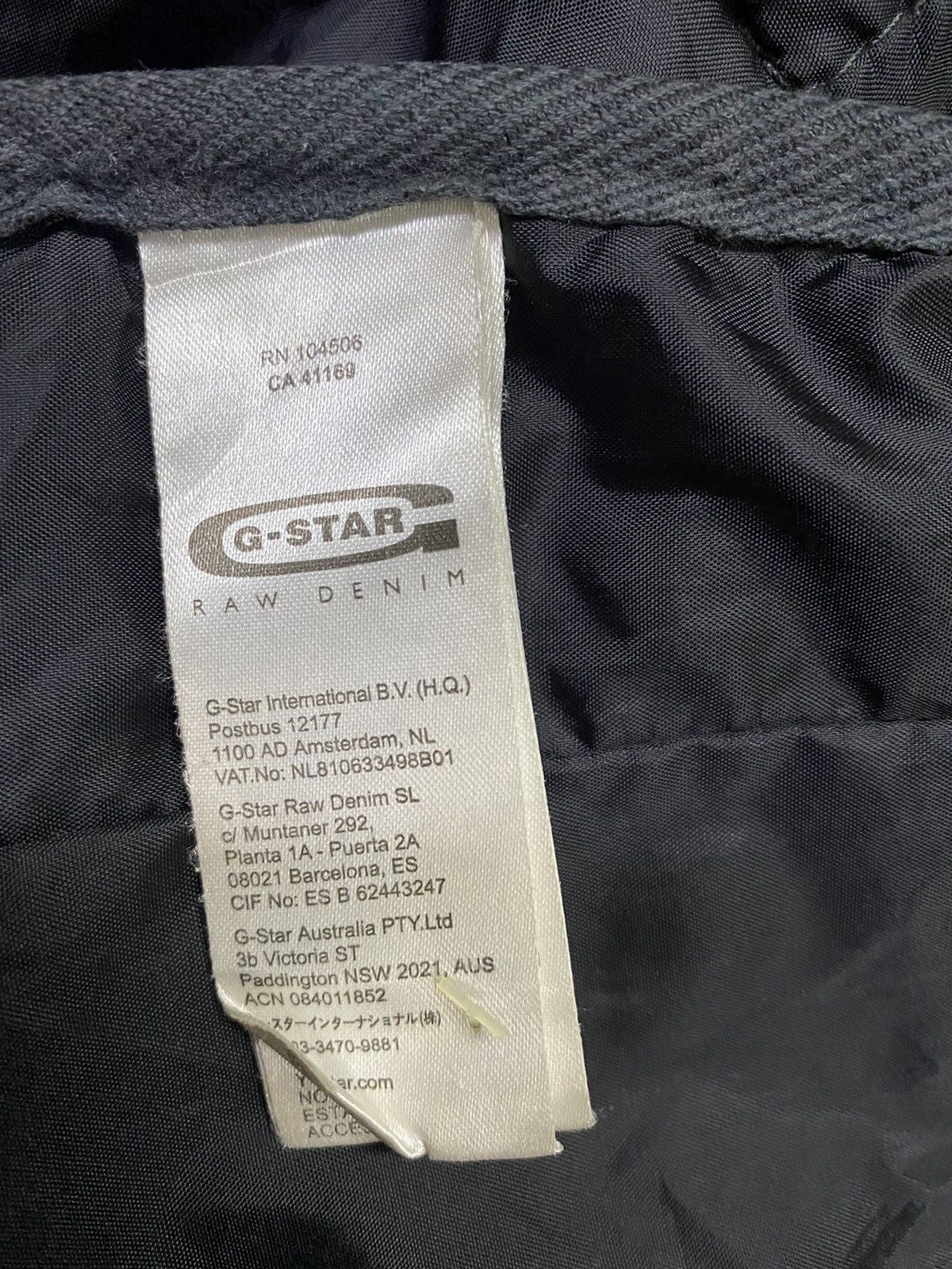 G-Star G star Quilted Hoodie Zipper Jacket (S) Size US S / EU 44-46 / 1 - 8 Thumbnail