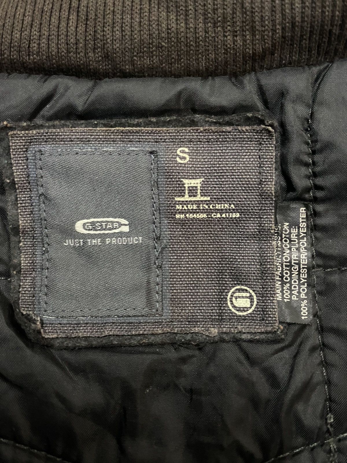 G-Star G star Quilted Hoodie Zipper Jacket (S) Size US S / EU 44-46 / 1 - 6 Thumbnail