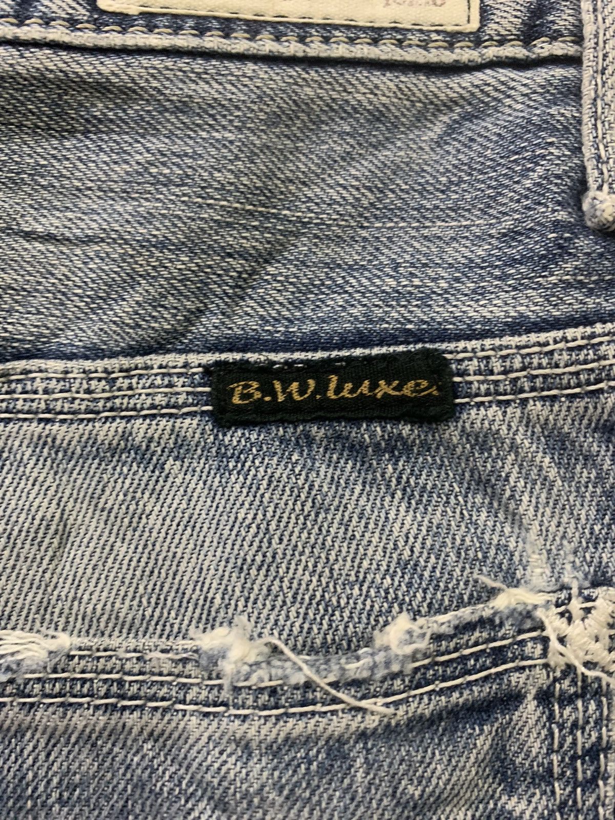 Blue Blue Japan × Luxe UNION MADE x BLUE WAY JEANS LUXE MADE IN NIPPON FLARED DENIM Size 33" - 14 Thumbnail