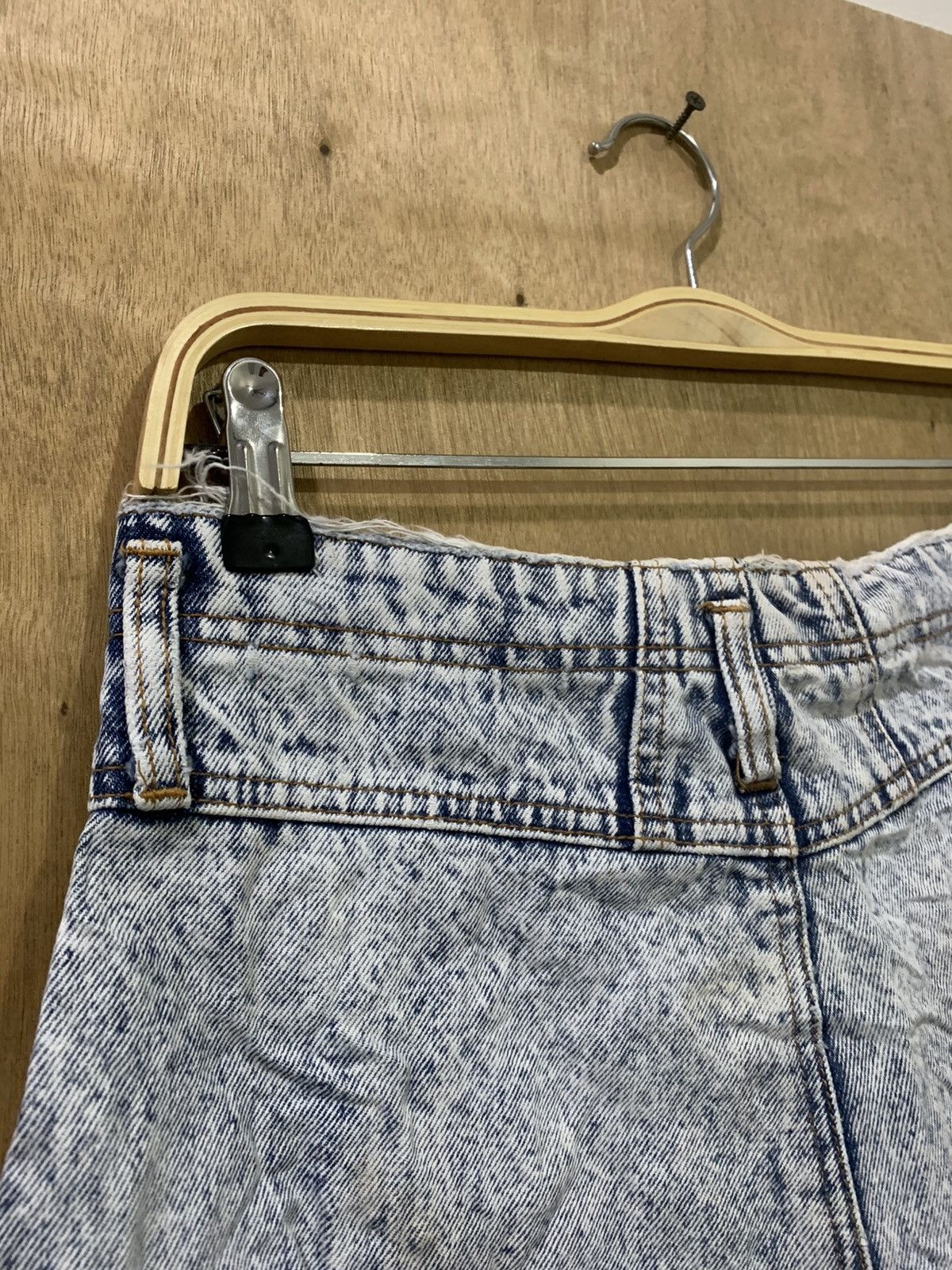 Japanese Brand × Jordache × Vintage JORDACHE Vintage 90s Acidwash Bleach Distressed Denim Jeans Size 30" / US 8 / IT 44 - 11 Thumbnail