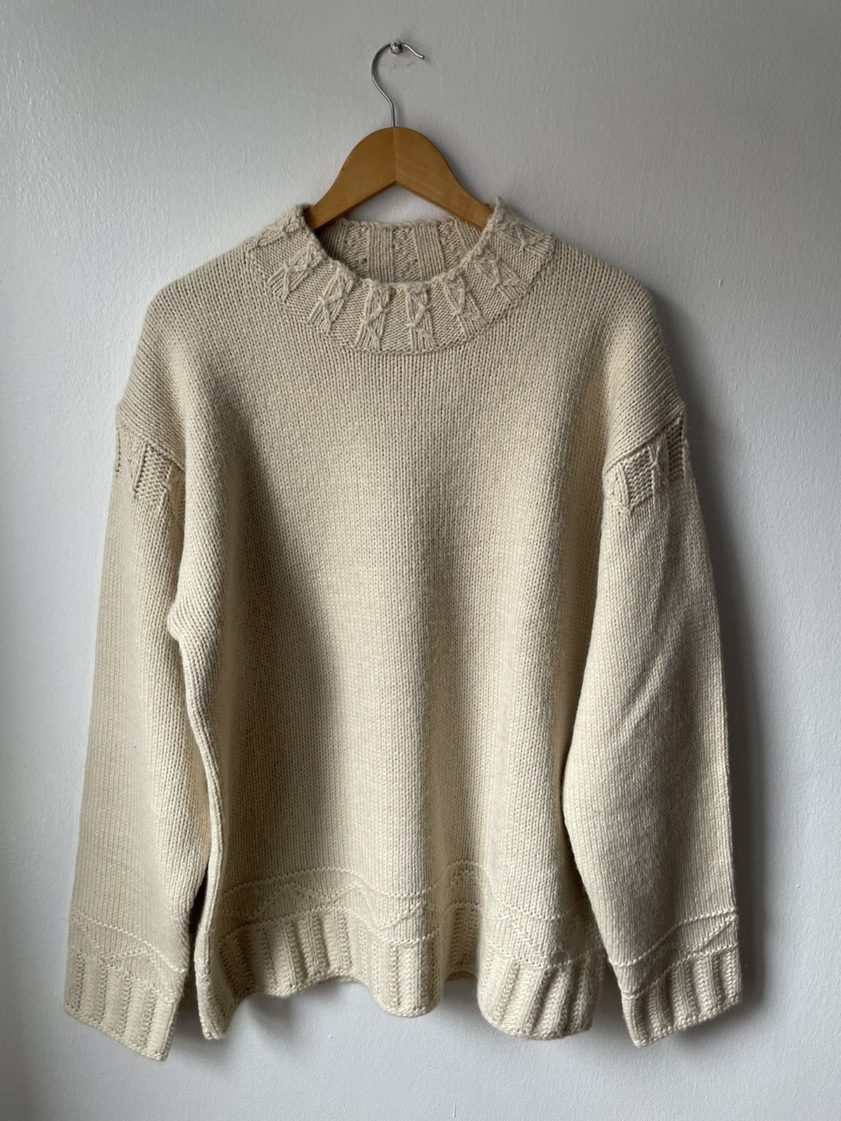 JW Anderson × Uniqlo JW Anderson Irish knit sweater Size US L / EU 52-54 / 3 - 1 Thumbnail