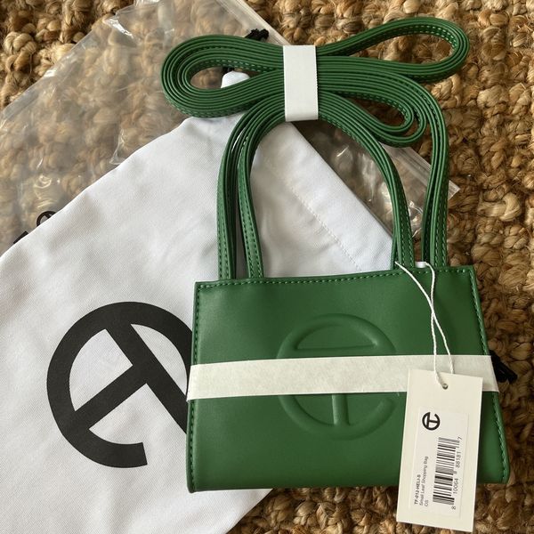 telfar leaf green bag