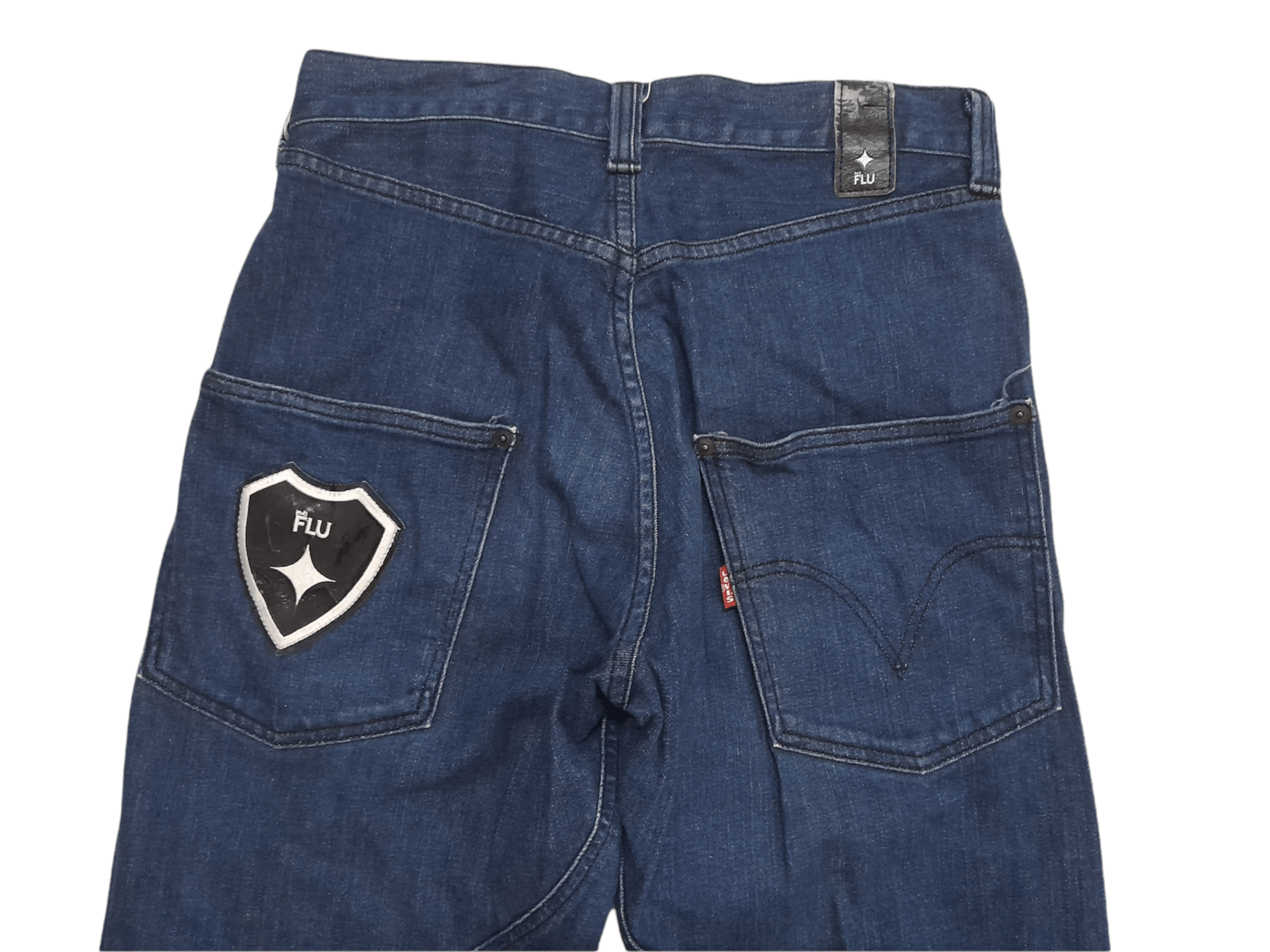 Levi's × Vintage 07 LEVIS FLU Denim Japan Summer Collection (D758) Size US 30 / EU 46 - 5 Thumbnail