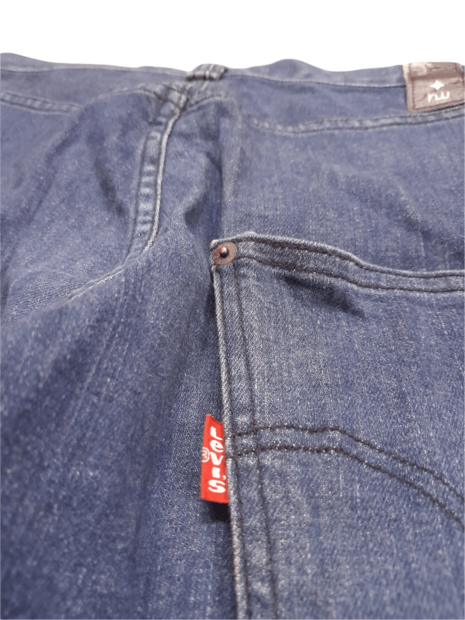 Levi's × Vintage 07 LEVIS FLU Denim Japan Summer Collection (D758) Size US 30 / EU 46 - 6 Thumbnail