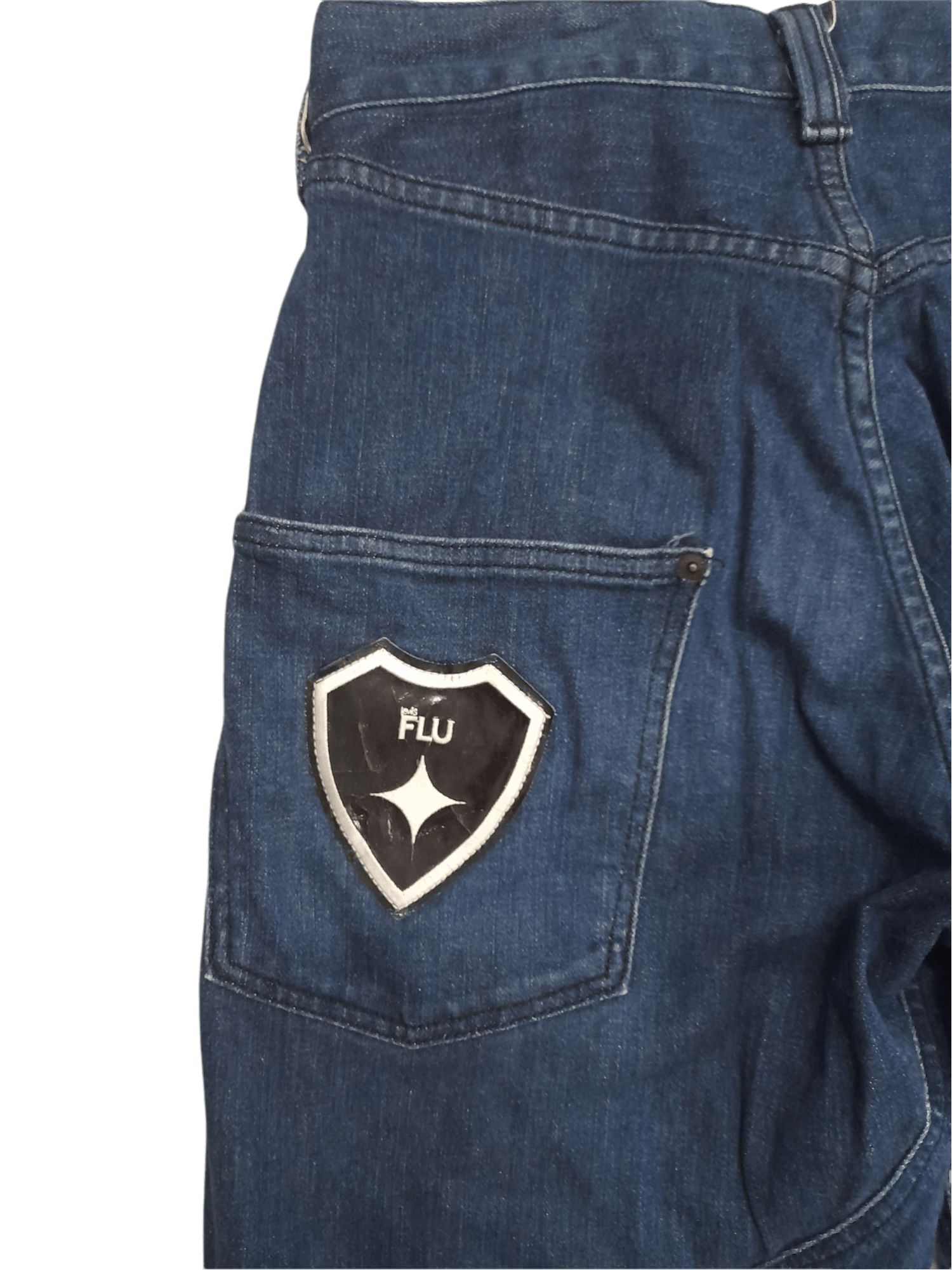 Levi's × Vintage 07 LEVIS FLU Denim Japan Summer Collection (D758) Size US 30 / EU 46 - 4 Thumbnail