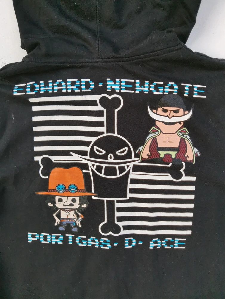 Japanese Brand One Piece Portgas. D. Ace & Edward Newgate Hooded Sweaters Size US M / EU 48-50 / 2 - 4 Thumbnail