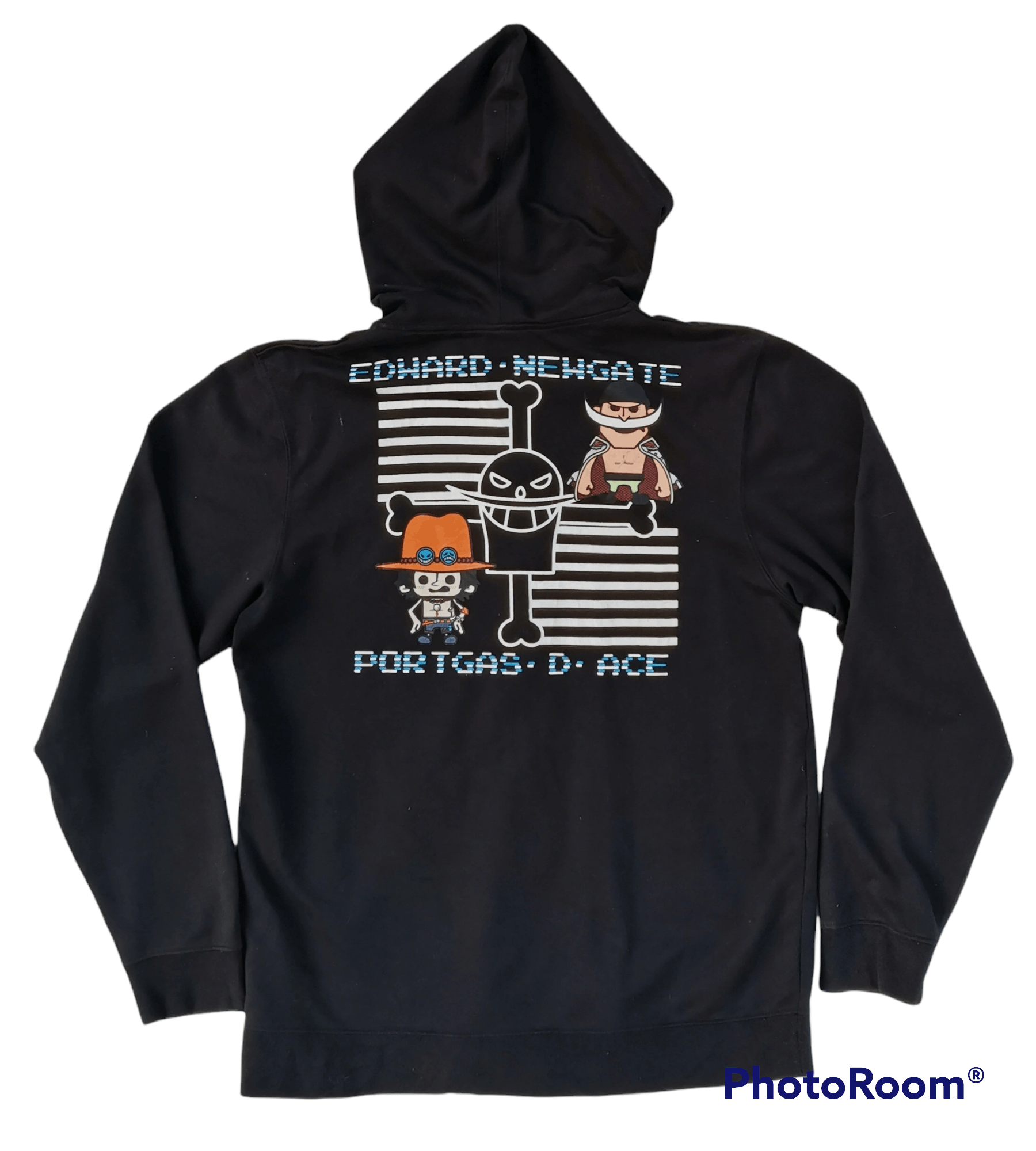 Japanese Brand One Piece Portgas. D. Ace & Edward Newgate Hooded Sweaters Size US M / EU 48-50 / 2 - 1 Thumbnail