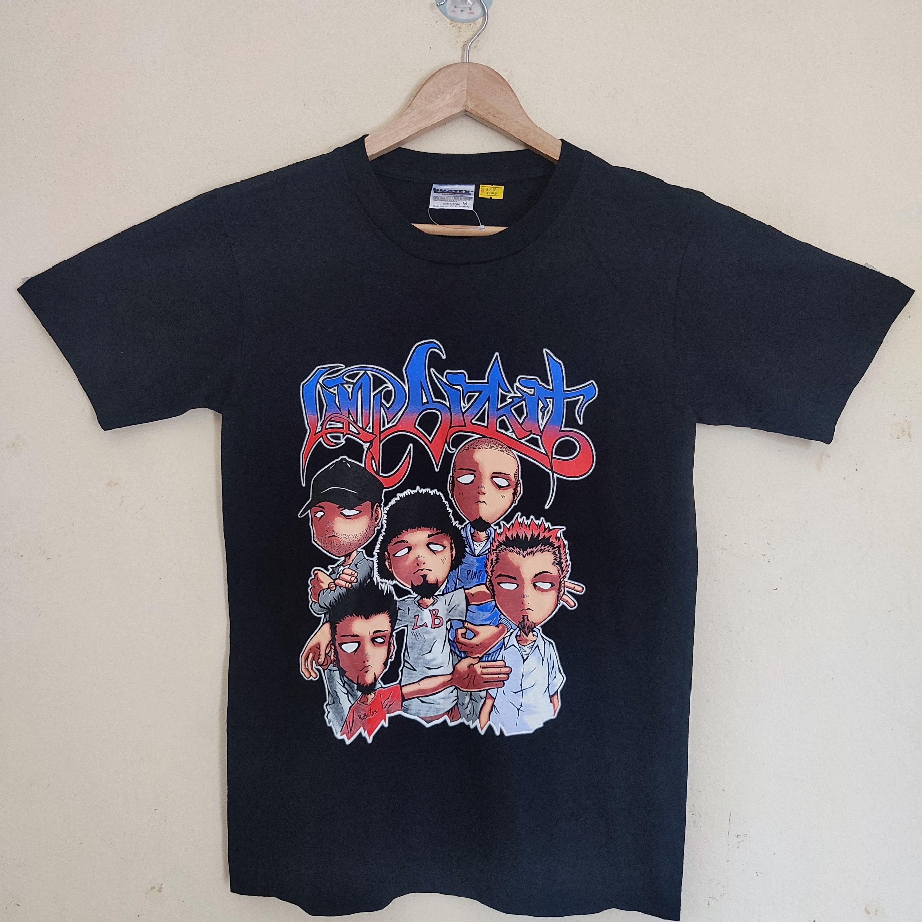 Band Tees × Vintage Vintage Limp Bizkit Rock Band Tshirt Size US S / EU 44-46 / 1 - 1 Thumbnail