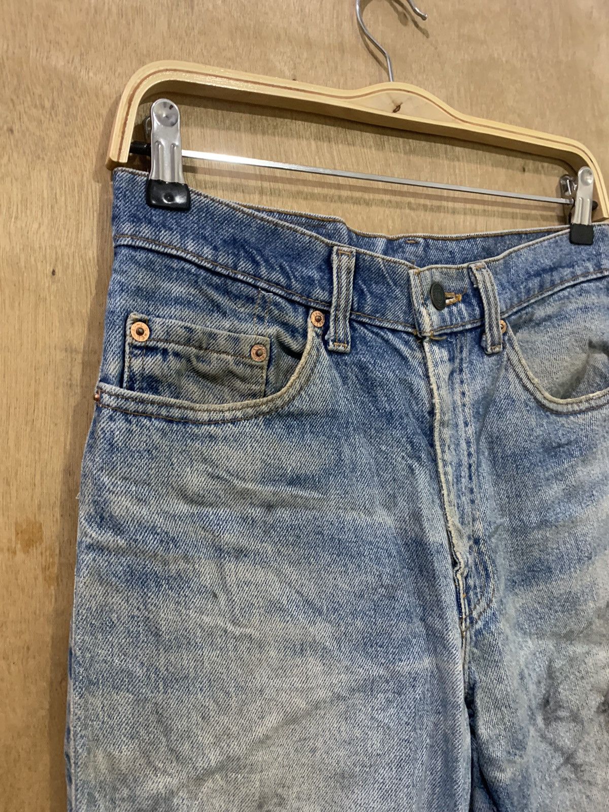 Levi's × Levi's Vintage Clothing × Vintage LEVI'S 510-0217 30x34 USA Vintage 90s Workwear Denim Jeans Size US 29 - 6 Thumbnail