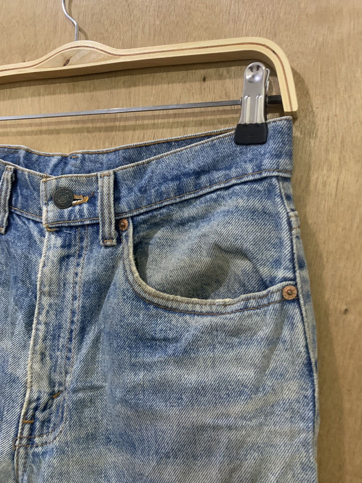 Levi's × Levi's Vintage Clothing × Vintage LEVI'S 510-0217 30x34 USA Vintage 90s Workwear Denim Jeans Size US 29 - 7 Thumbnail