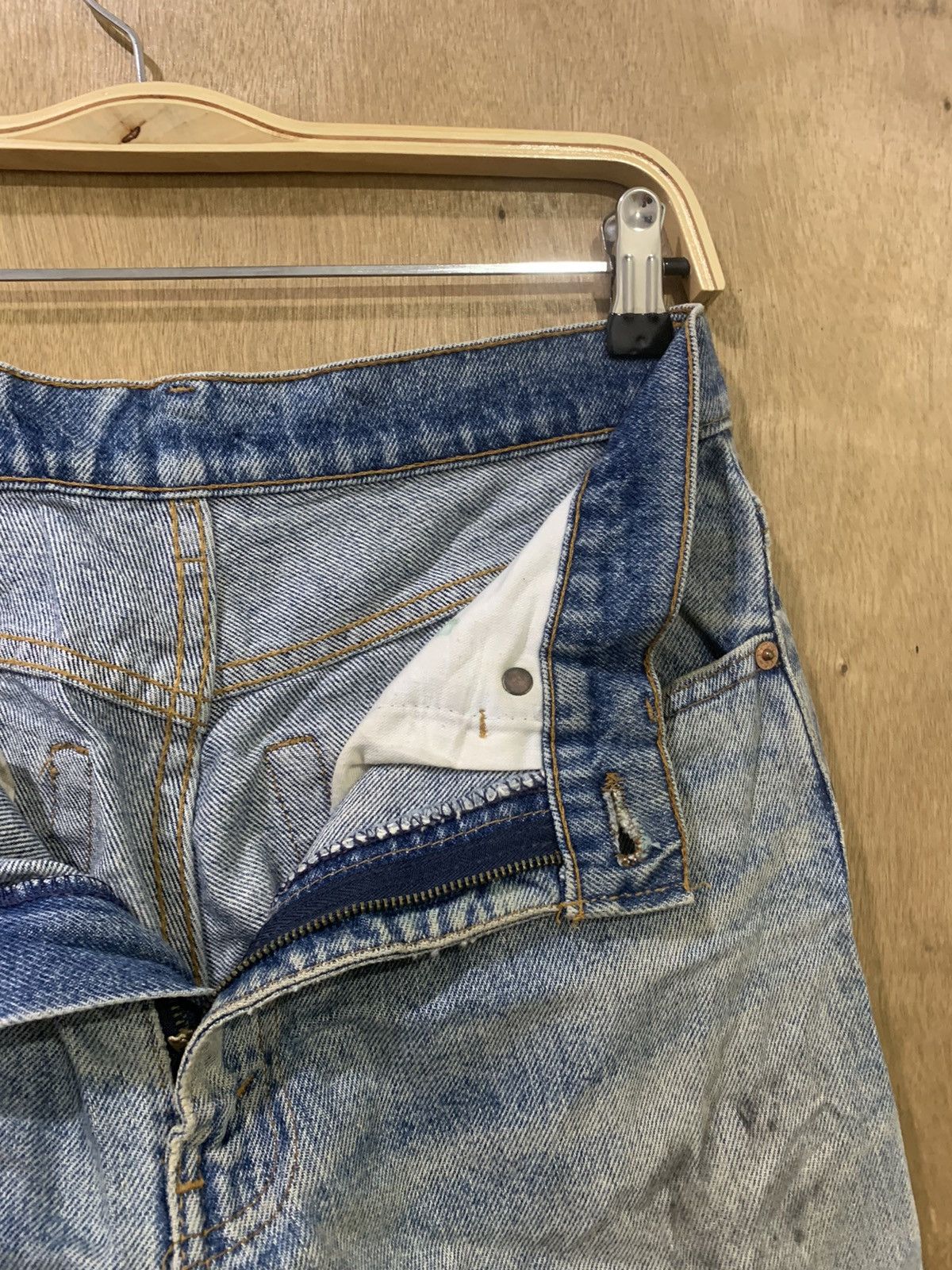 Levi's × Levi's Vintage Clothing × Vintage LEVI'S 510-0217 30x34 USA Vintage 90s Workwear Denim Jeans Size US 29 - 18 Thumbnail