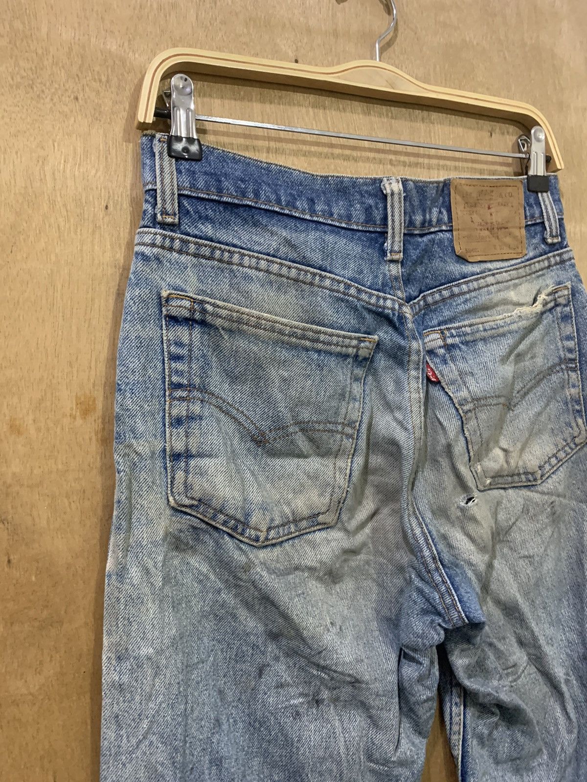 Levi's × Levi's Vintage Clothing × Vintage LEVI'S 510-0217 30x34 USA Vintage 90s Workwear Denim Jeans Size US 29 - 12 Thumbnail