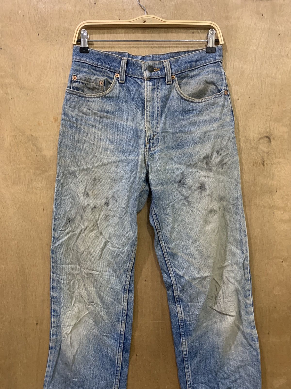 Levi's × Levi's Vintage Clothing × Vintage LEVI'S 510-0217 30x34 USA Vintage 90s Workwear Denim Jeans Size US 29 - 4 Thumbnail