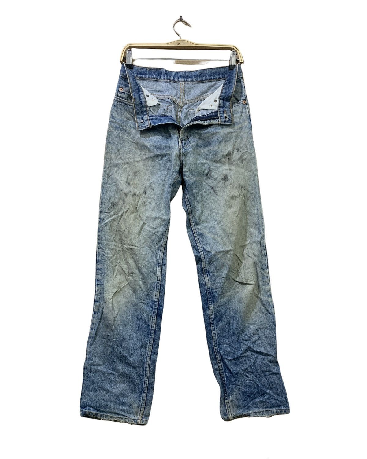 Levi's × Levi's Vintage Clothing × Vintage LEVI'S 510-0217 30x34 USA Vintage 90s Workwear Denim Jeans Size US 29 - 3 Thumbnail