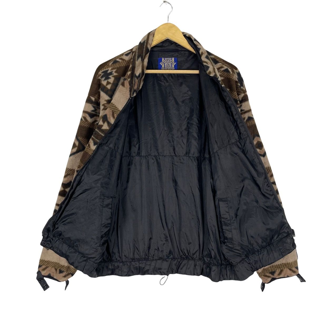 Japanese Brand × Native ☀️ROUGH ROAD NATIVE ART FLEECE ZIPPER JACKET Size US L / EU 52-54 / 3 - 7 Thumbnail