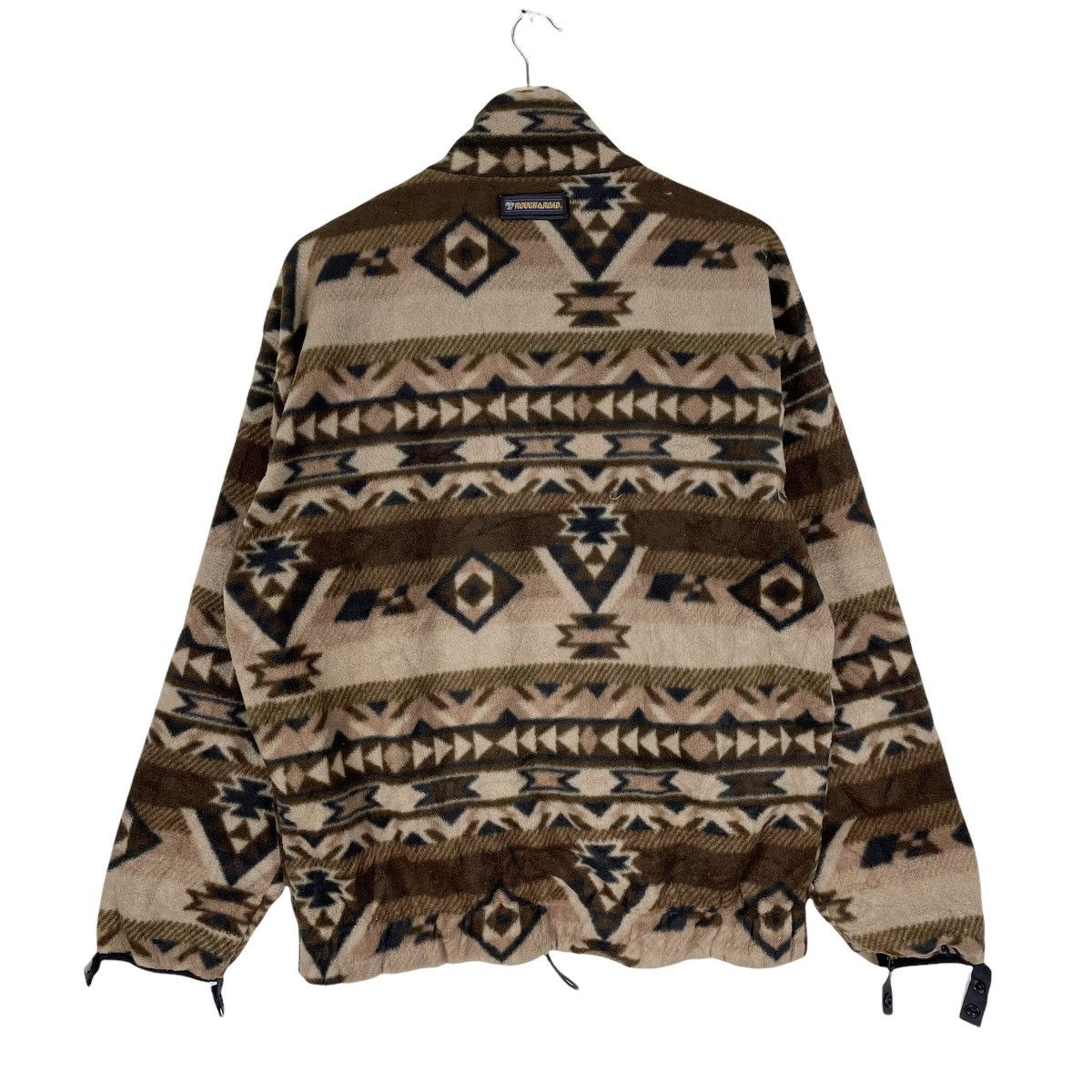 Japanese Brand × Native ☀️ROUGH ROAD NATIVE ART FLEECE ZIPPER JACKET Size US L / EU 52-54 / 3 - 6 Thumbnail