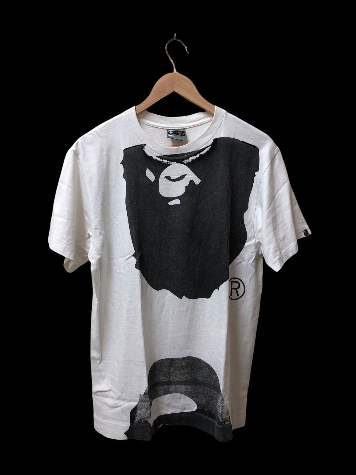 Bape BAPE EXCLUSIVE HANDPRINT BIG APE HEAD TEE Size US M / EU 48-50 / 2 - 1 Thumbnail