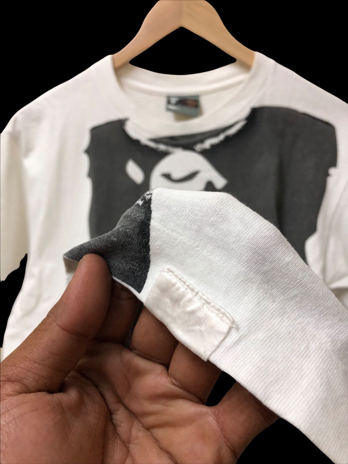 Bape BAPE EXCLUSIVE HANDPRINT BIG APE HEAD TEE Size US M / EU 48-50 / 2 - 5 Thumbnail