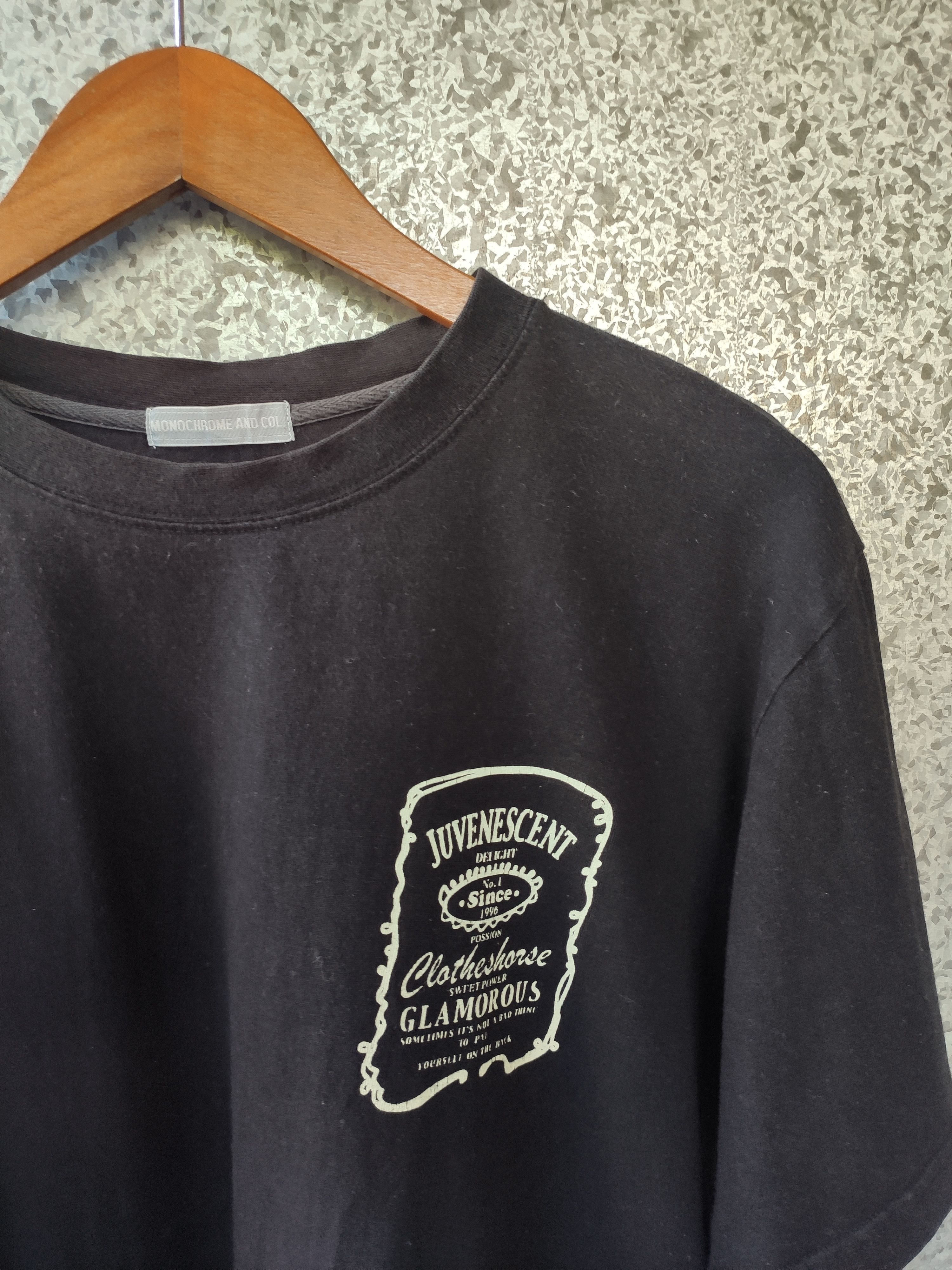 Japanese Brand Monochrome and Col t shirt Size US M / EU 48-50 / 2 - 3 Thumbnail