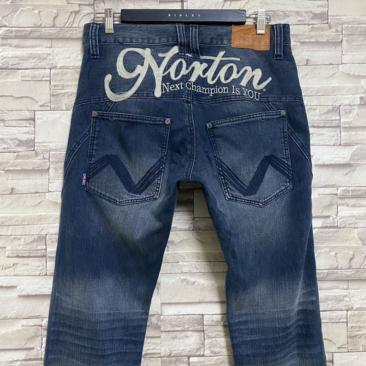Norton Norton Denim Jeans Spellout Size US 32 / EU 48 - 10 Thumbnail