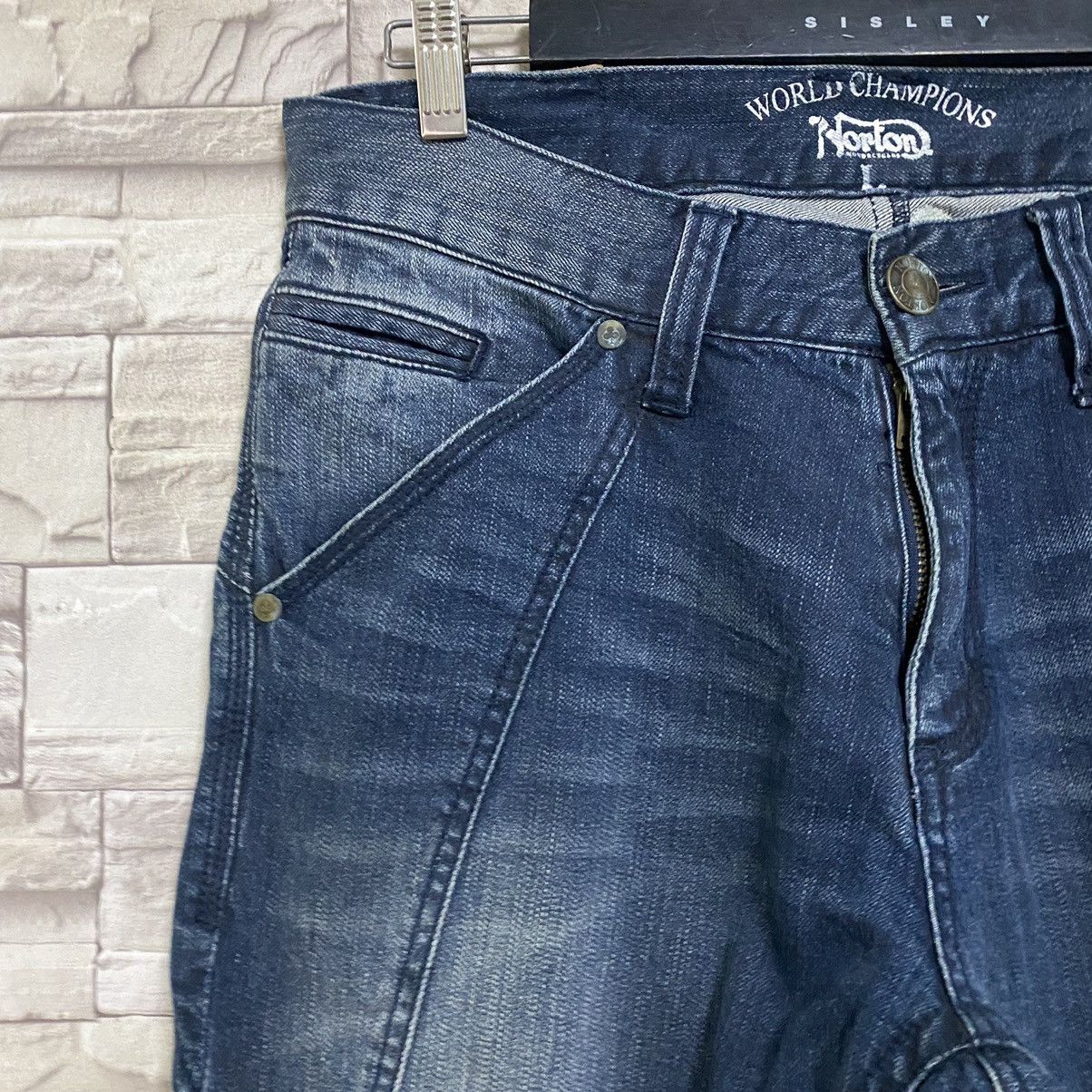 Norton Norton Denim Jeans Spellout Size US 32 / EU 48 - 6 Thumbnail